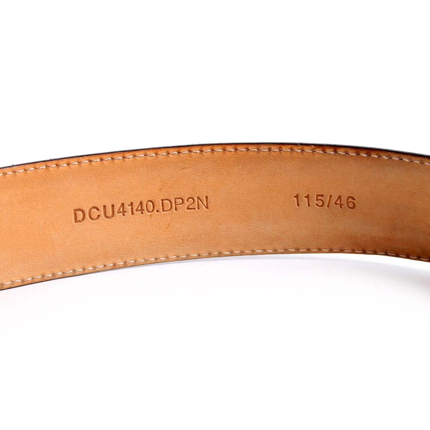 DCU4140 Medusa Head Python Belt Size 115/46 Red/Gold - Image 5