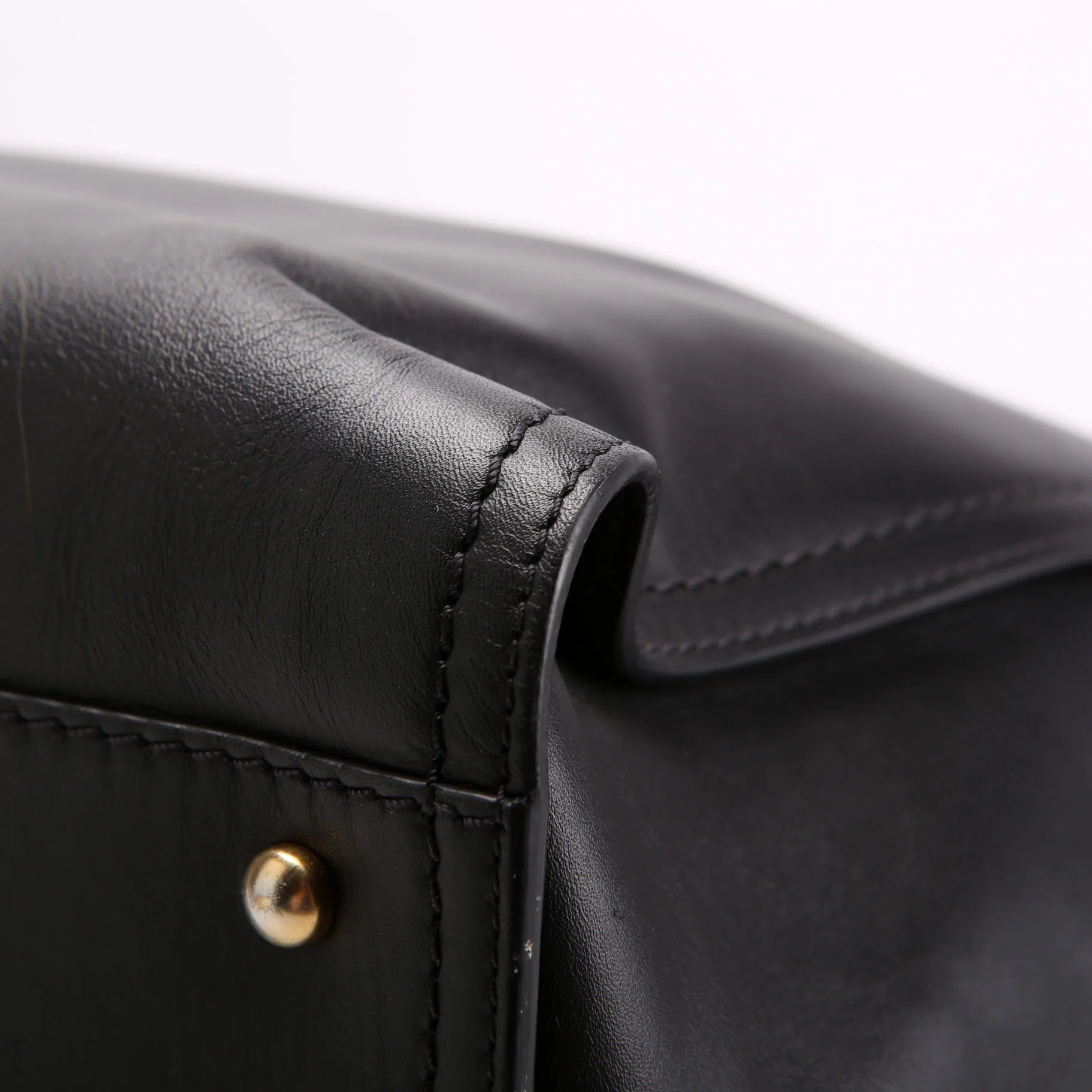 Deauville Embossed Calfskin Medium 31M Black - Image 8