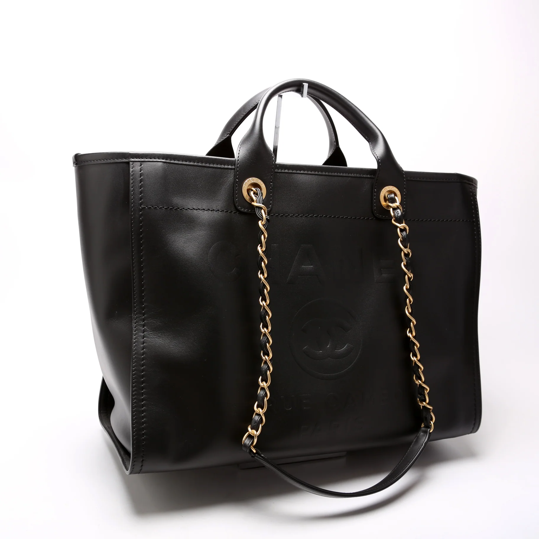 Deauville Leather Tote Large 31M - Image 2