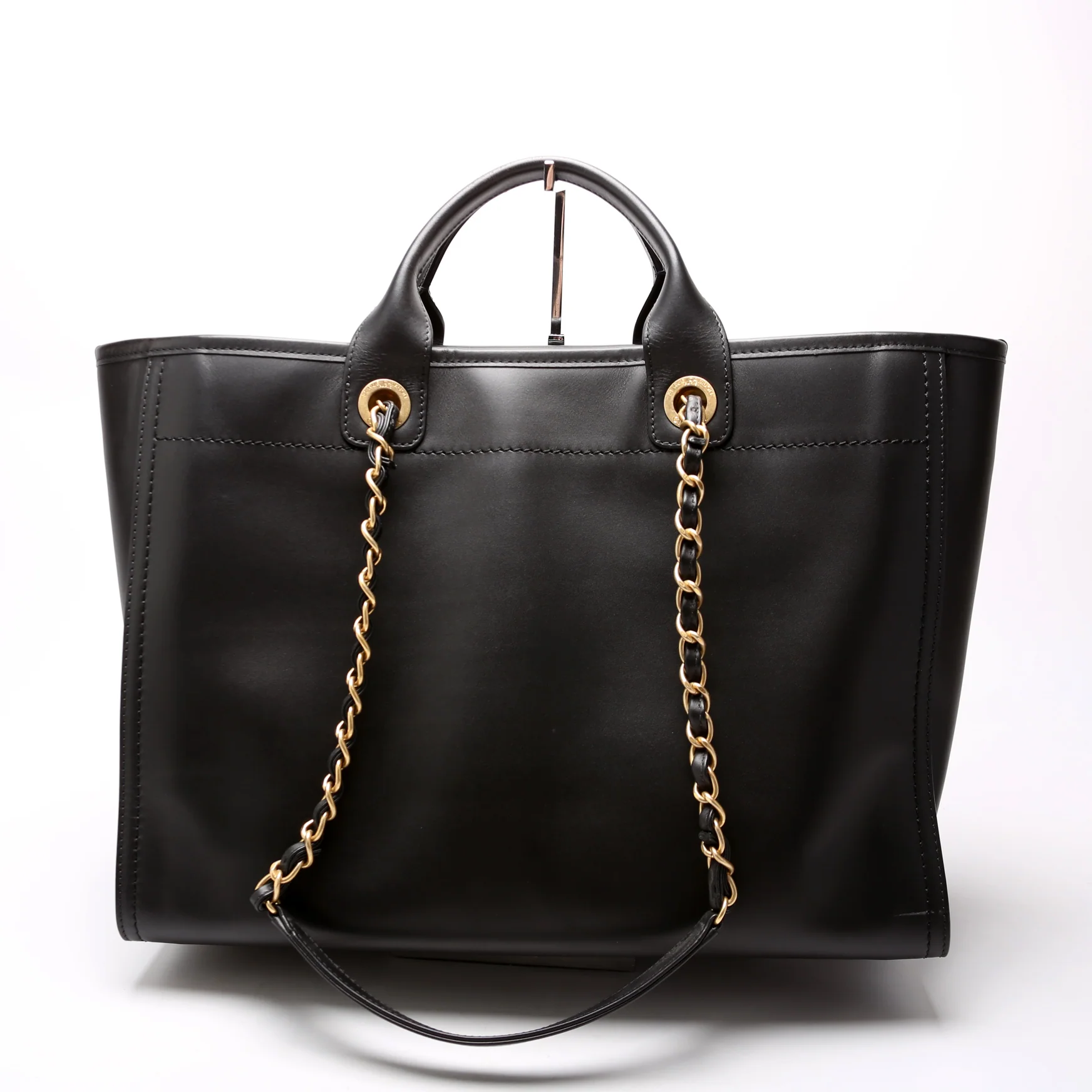Deauville Leather Tote Large 31M - Image 3