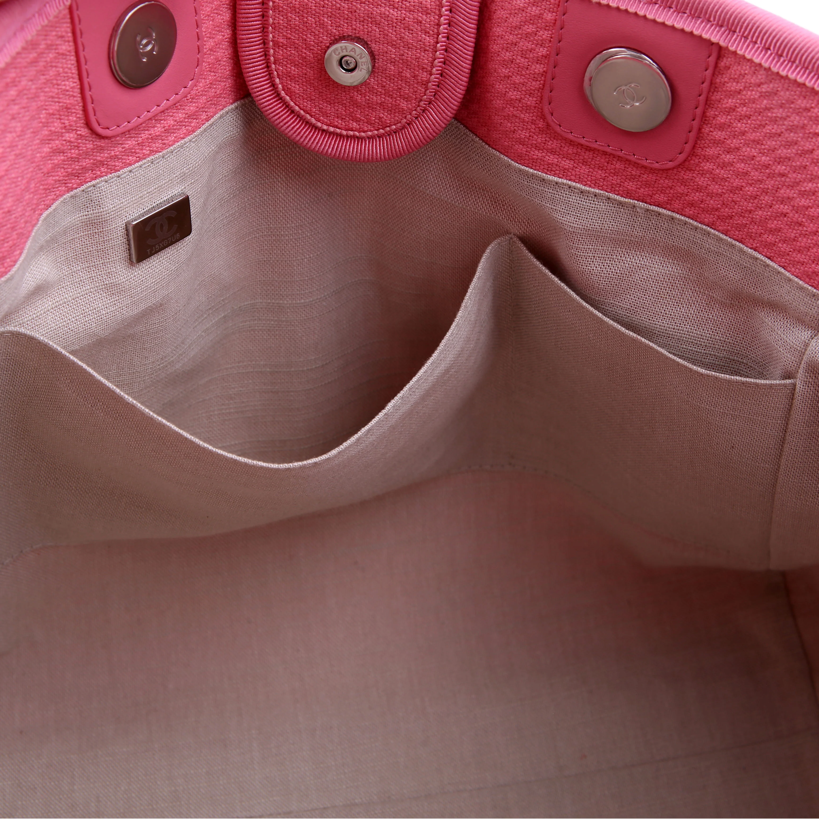 Deauville Small With Pouch Mixed Fibers Pink - Image 12