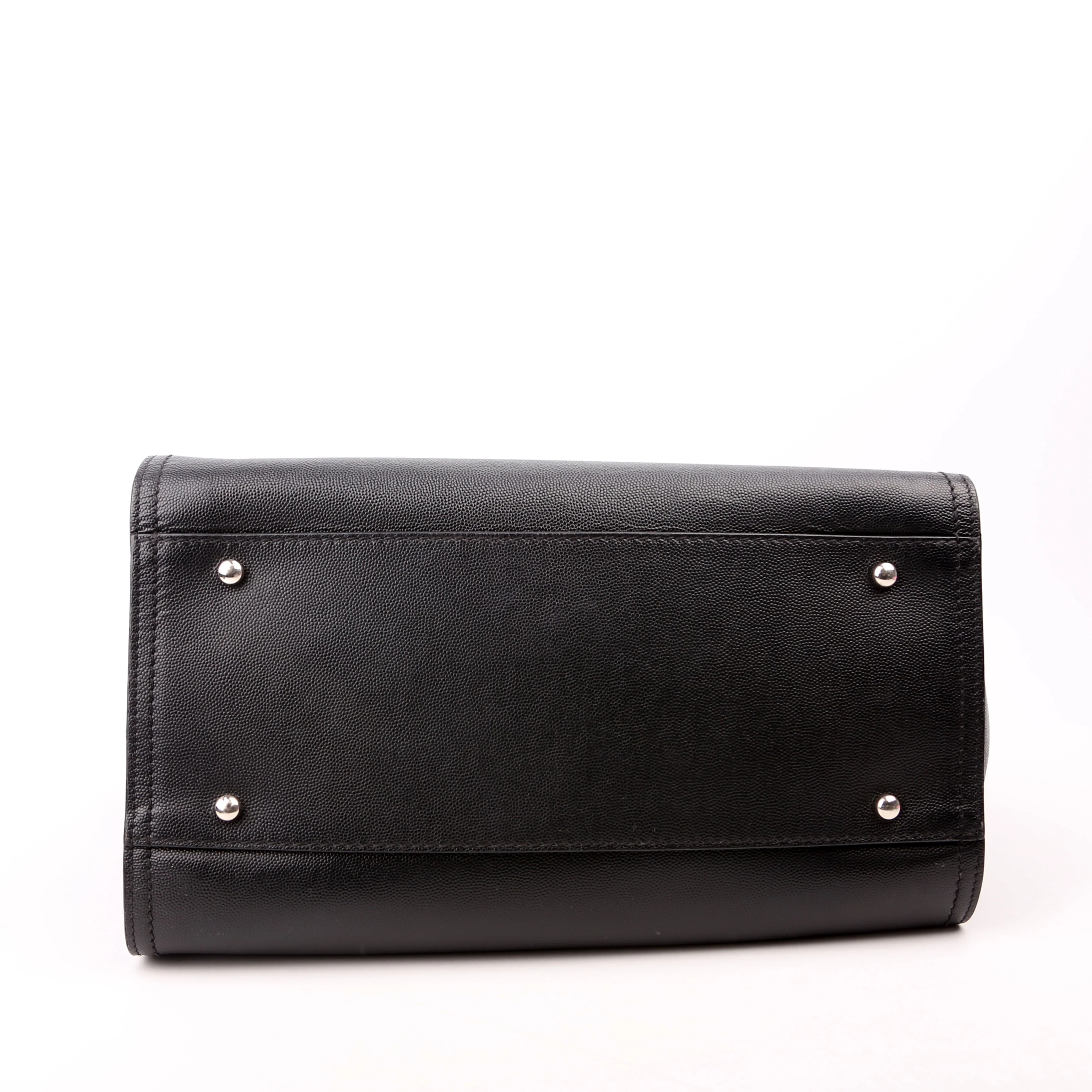 Deauville Studded Caviar Small Tote Black - Image 4