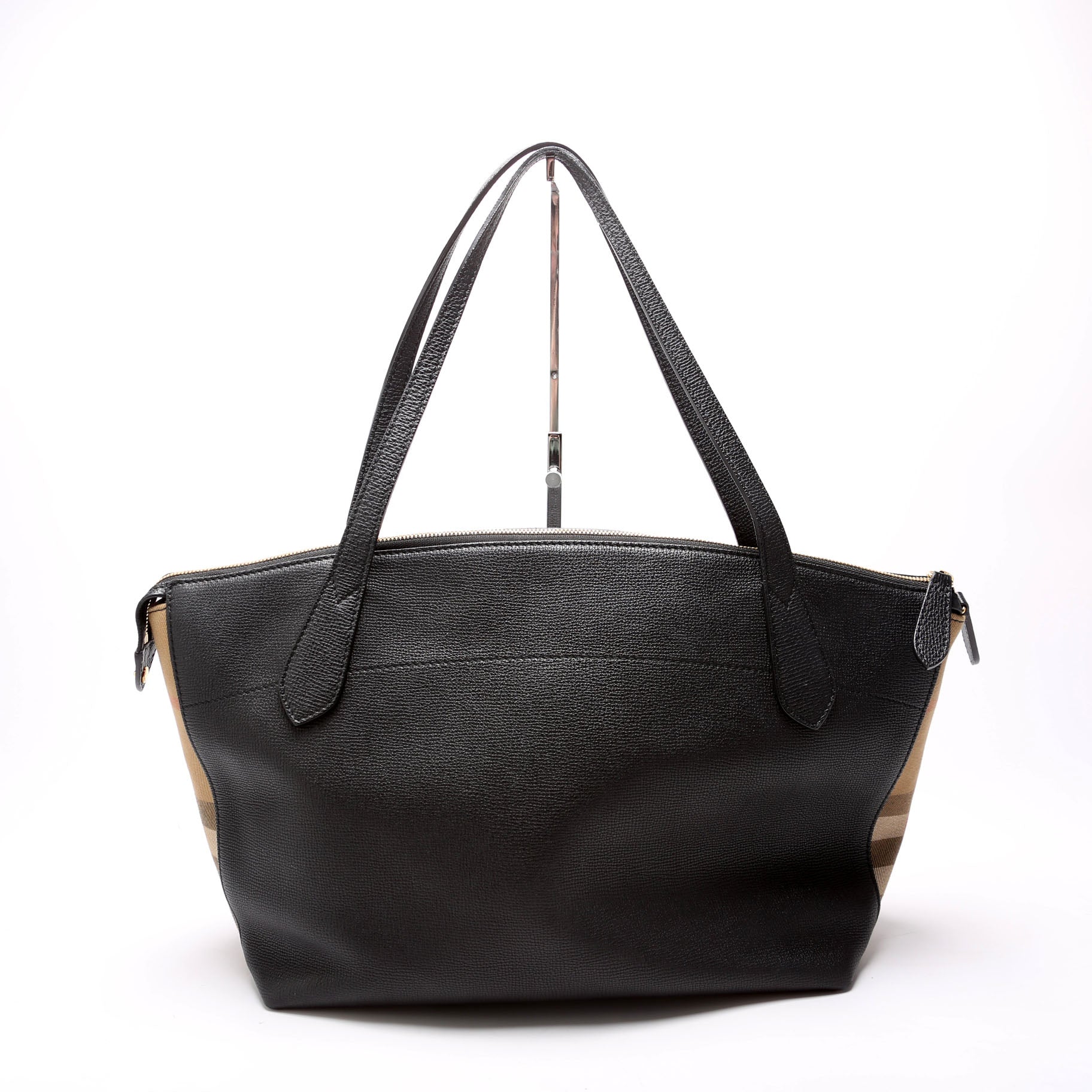Debry Calfskin/Housecheck Welburn Medium Tote - Image 3