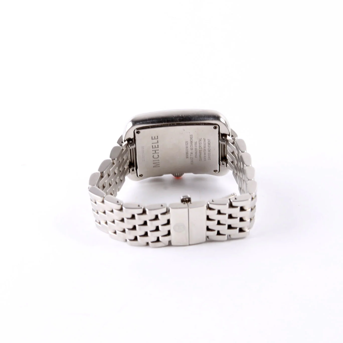 Deco II Sapphire Crystal with 0.36 Diamonds - Image 3