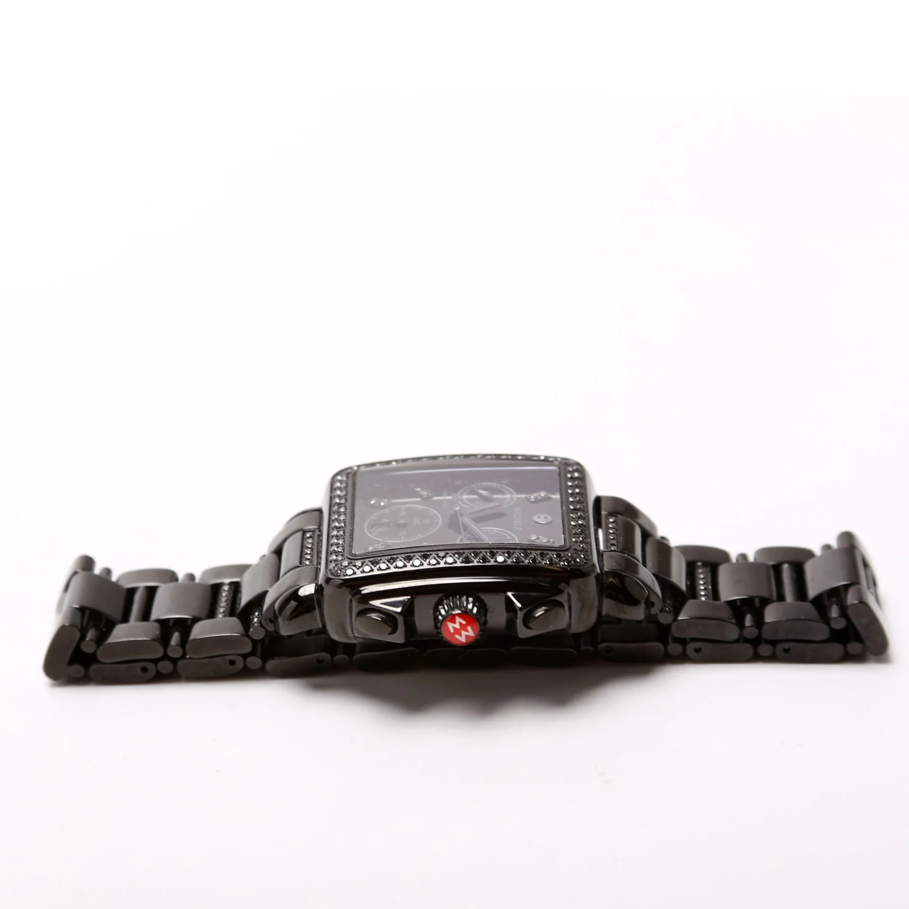 Deco Noir With 0.65CW Diamond Watch Black - Image 8