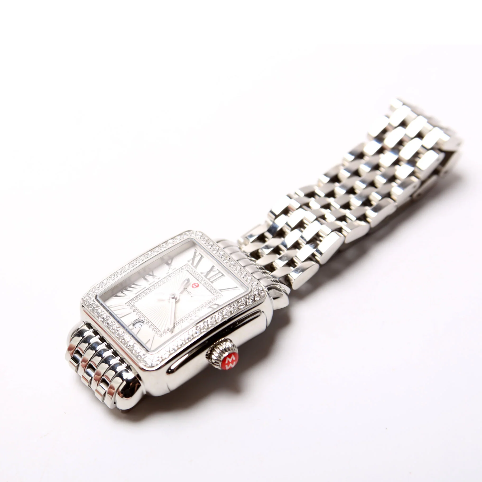 Deco With 0.71CW Diamond Watch Silver - Image 6