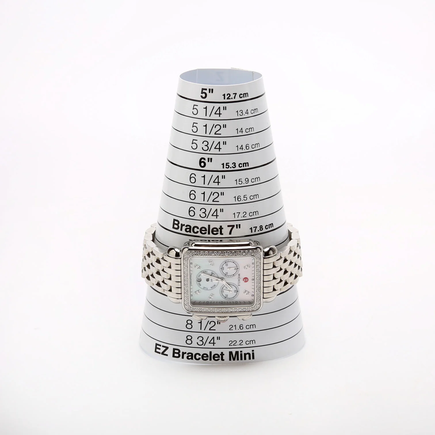 Deco With 0.76CW Diamond Watch Silver - Image 7