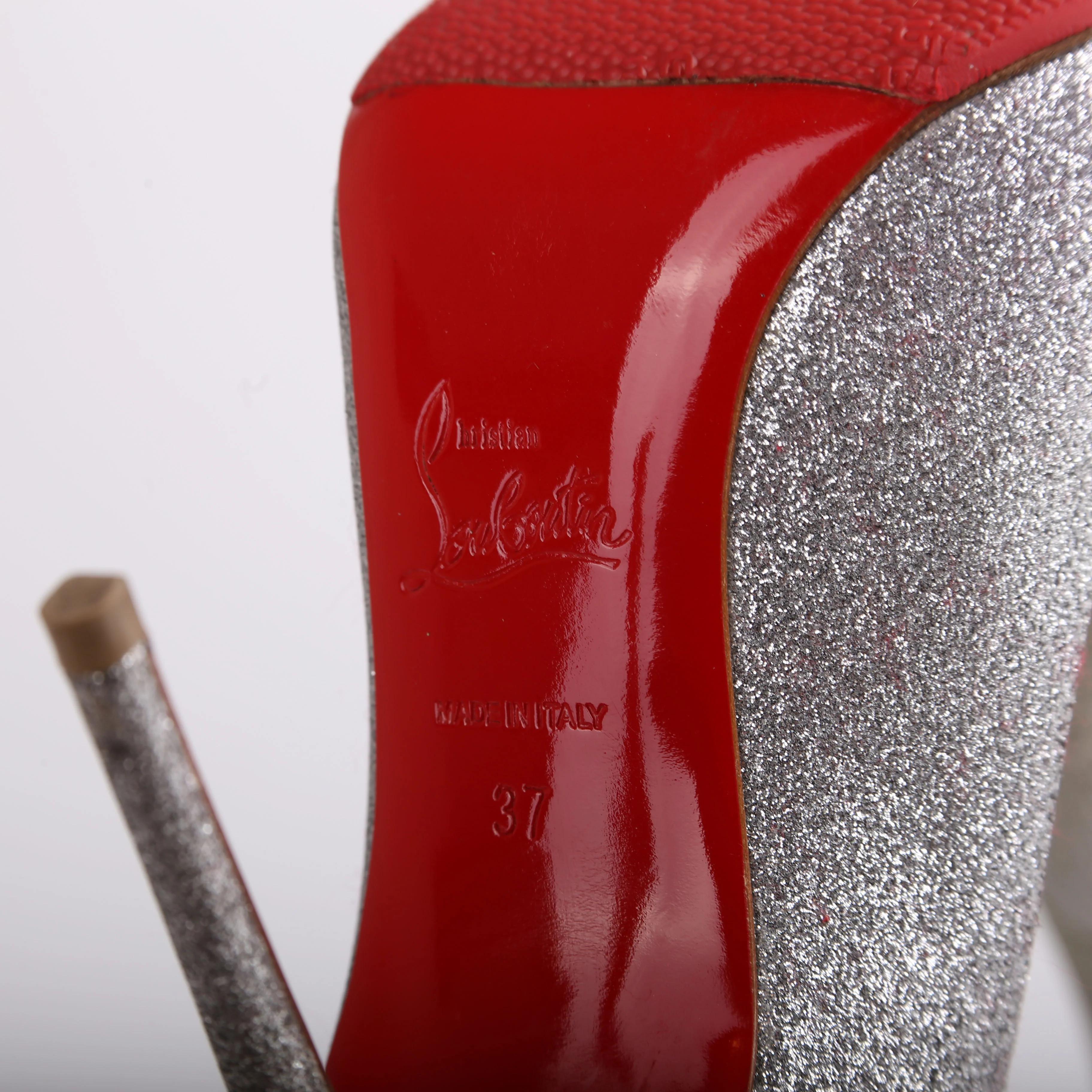 Decollete 100 Glitter Pumps Size 37 - Image 7