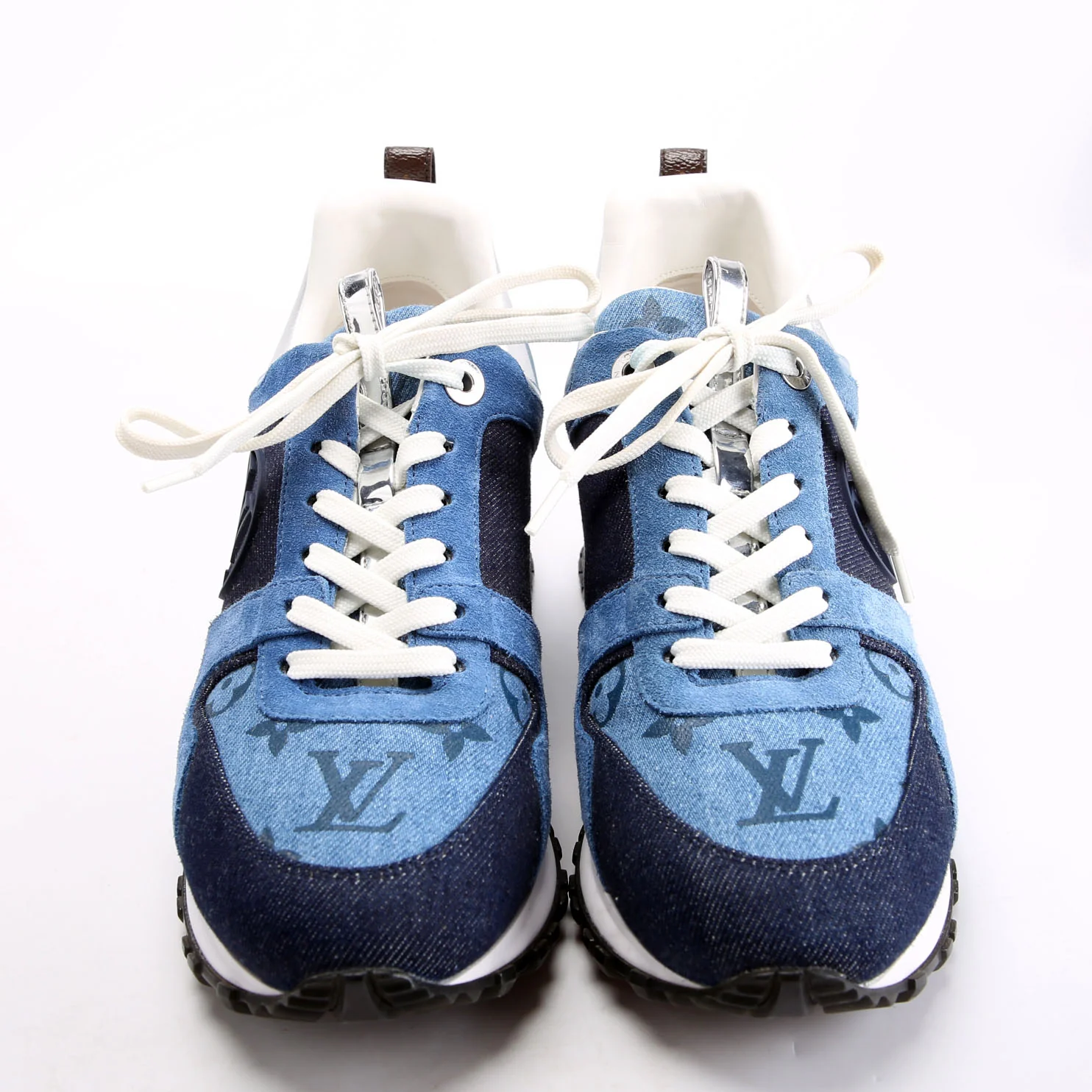 Denim Run Away Sneakers Size 37 - Image 2