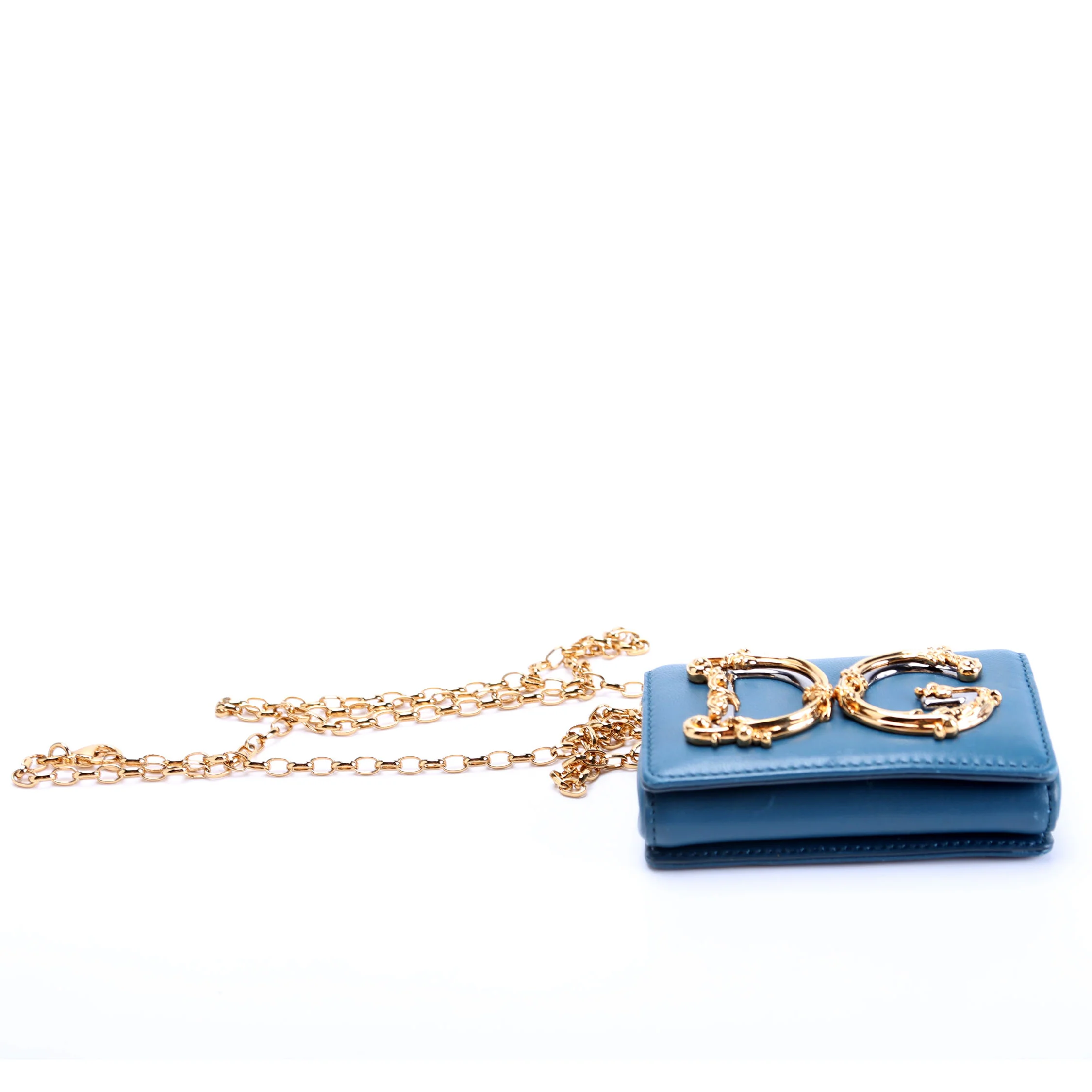 DG Girls Micro Shoulder Bag Blue - Image 3