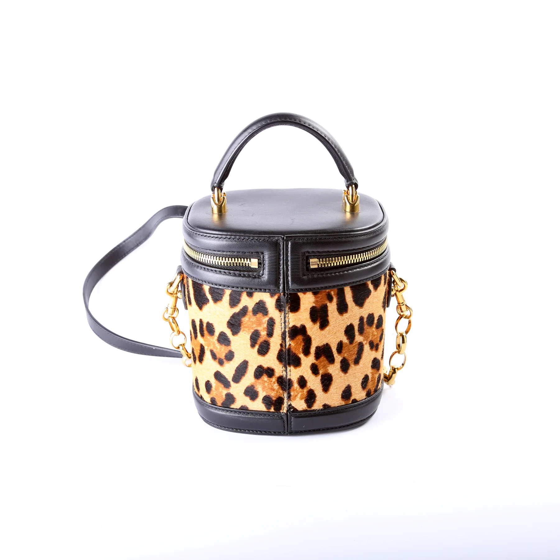 DG Girls Mini Top Handle Bag Calfhair - Image 3