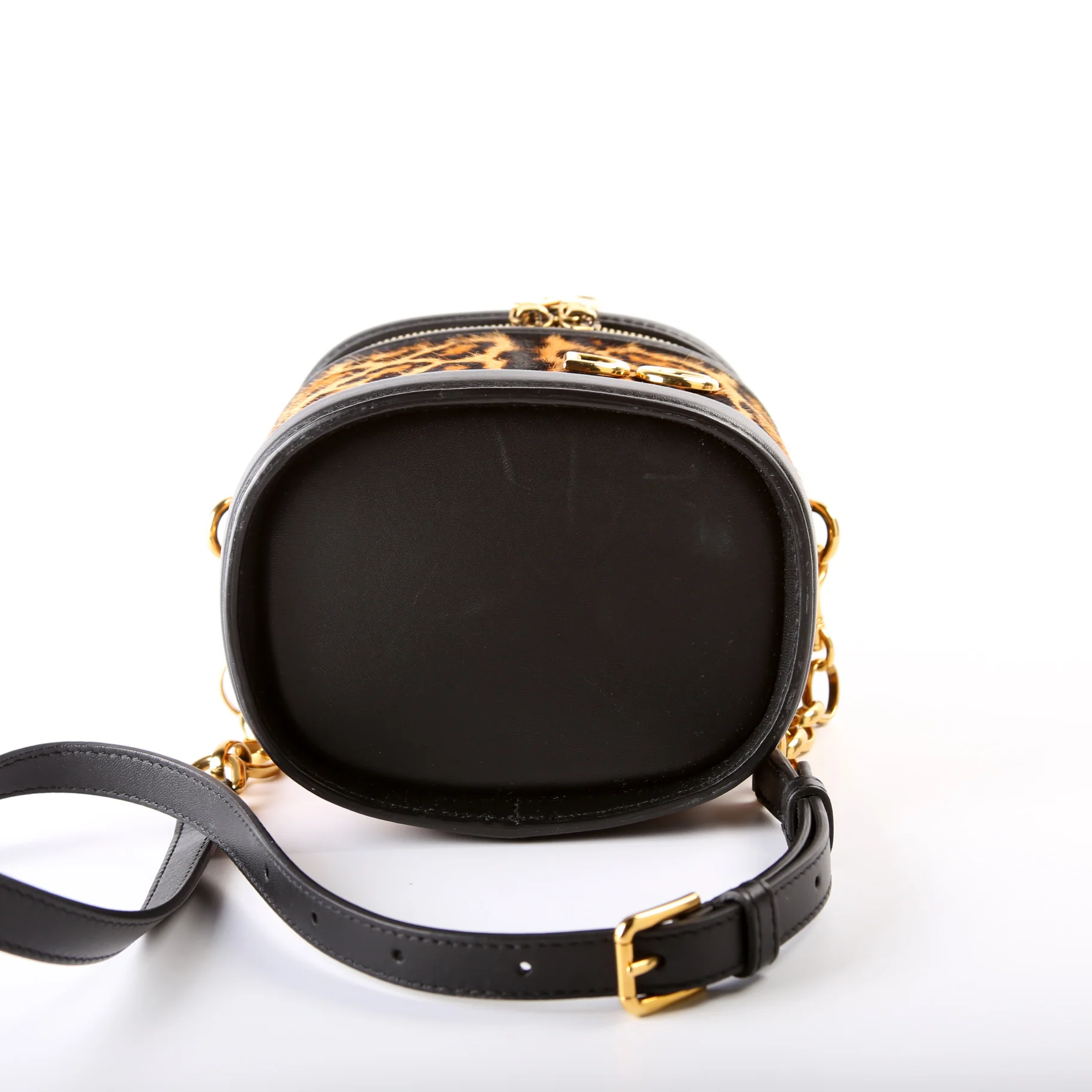 DG Girls Mini Top Handle Bag Calfhair - Image 7