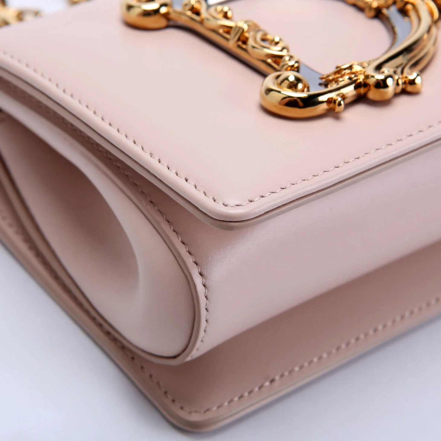 DG Girls Phone Bag Nappa Leather Pink - Image 5