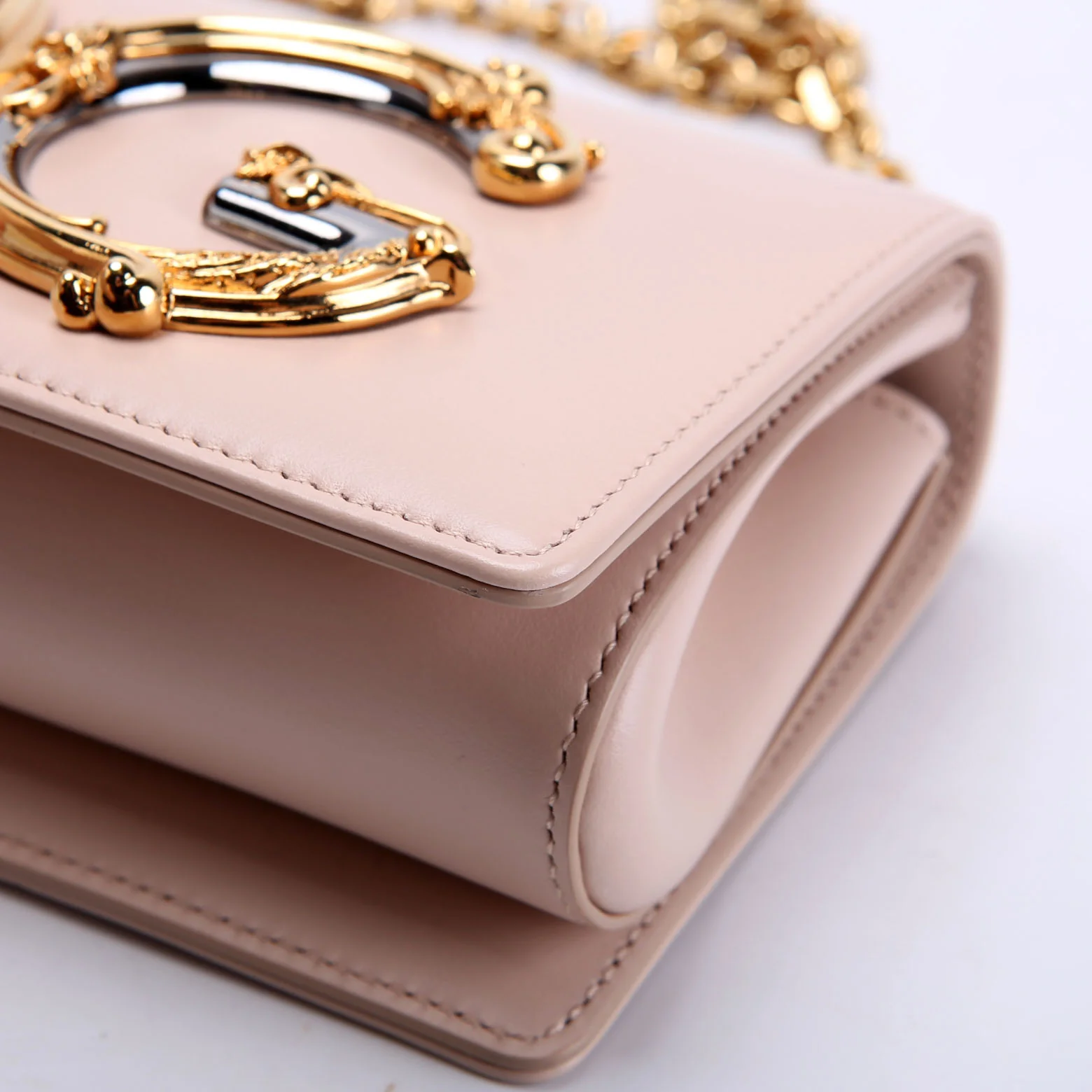 DG Girls Phone Bag Nappa Leather Pink - Image 6