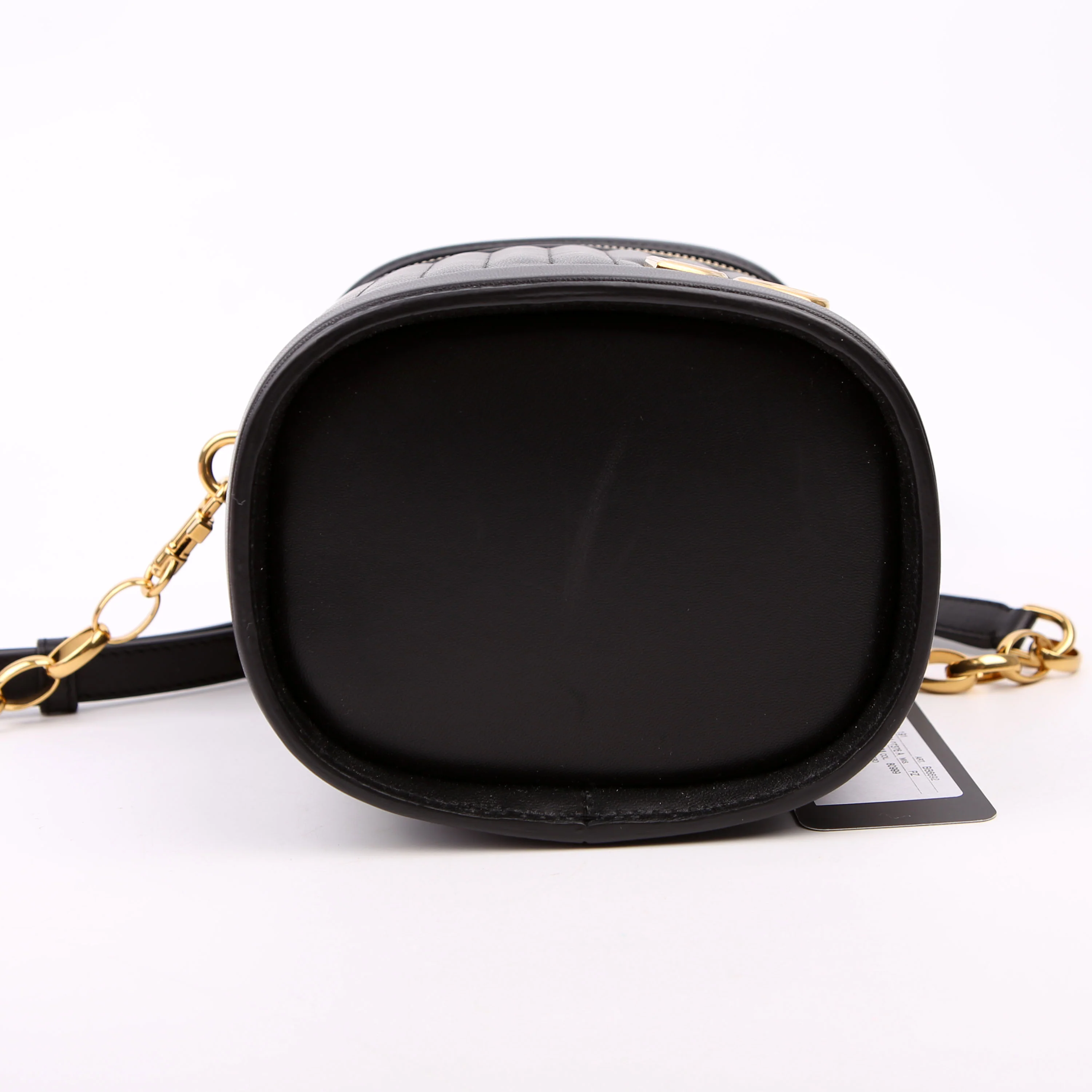 DG Girls Top Handle Bucket Nappa Black - Image 4