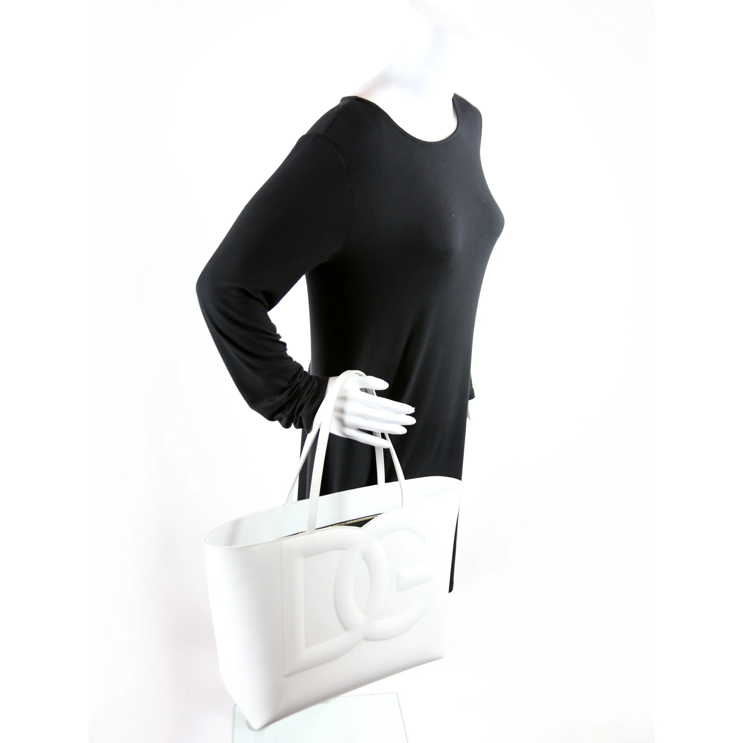 DG Logo Medium Shopper Tote - Image 9