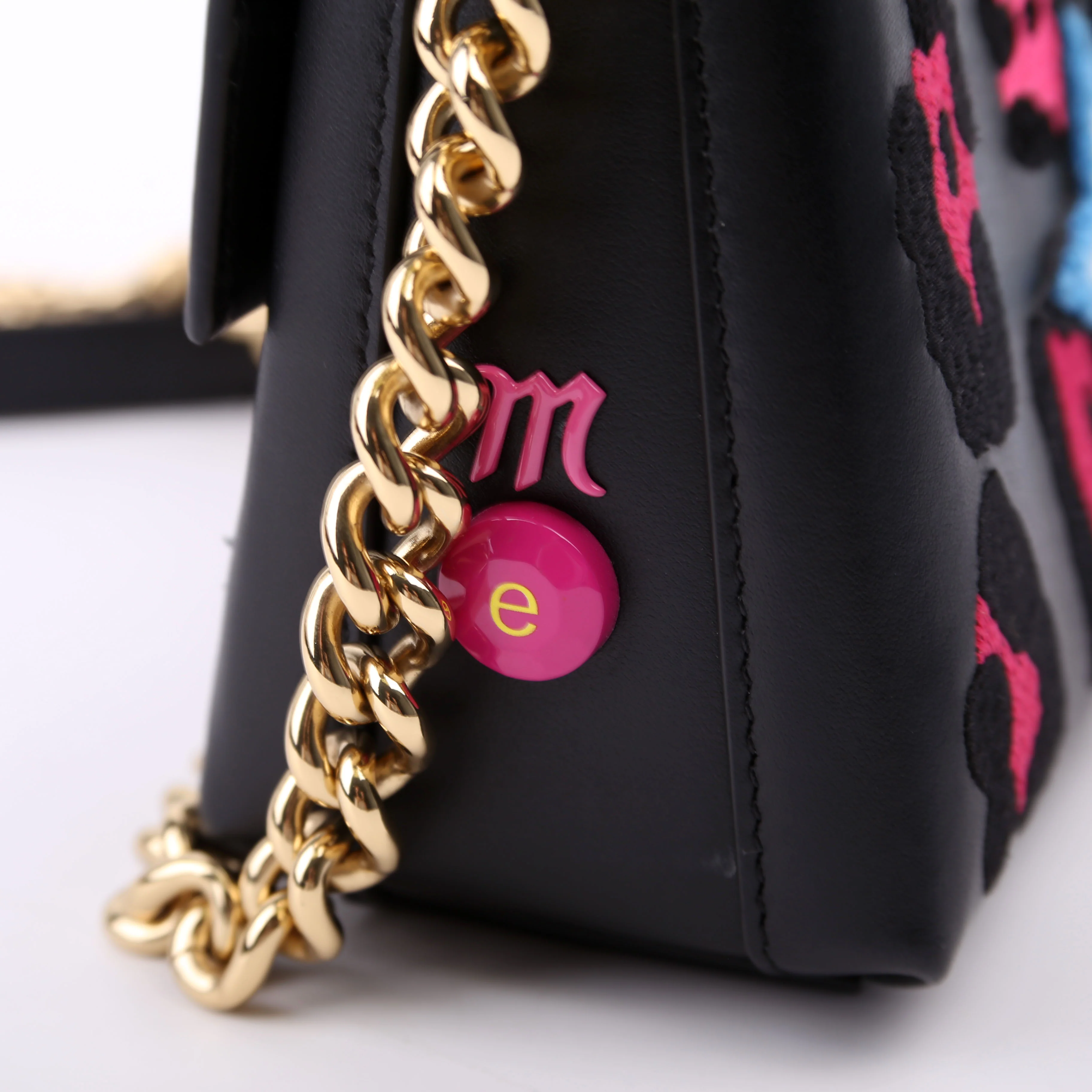 DG Princess Crossbody Bag Black/Pink - Image 14