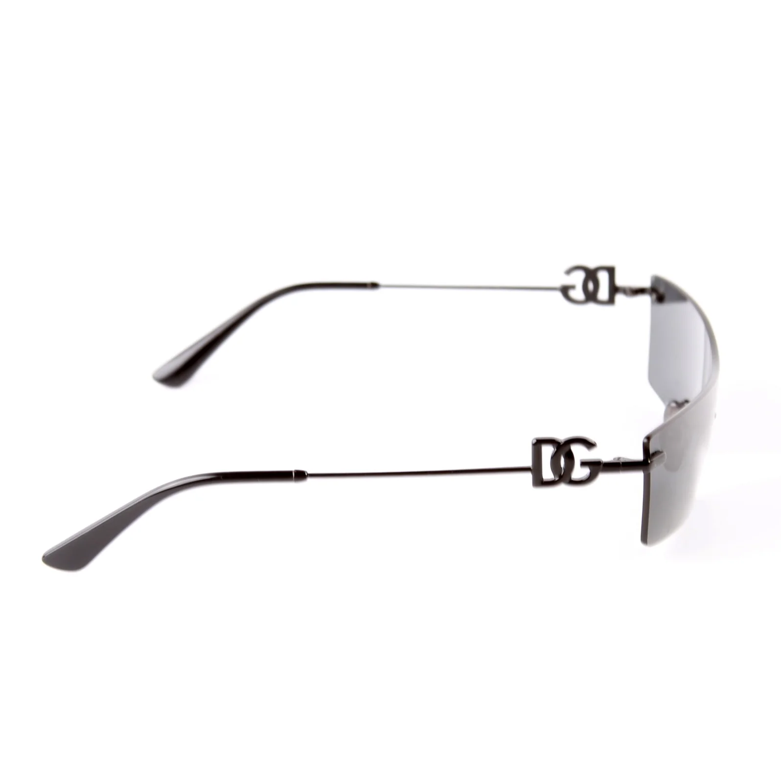 DG2292 Shield Sunglasses Black - Image 3