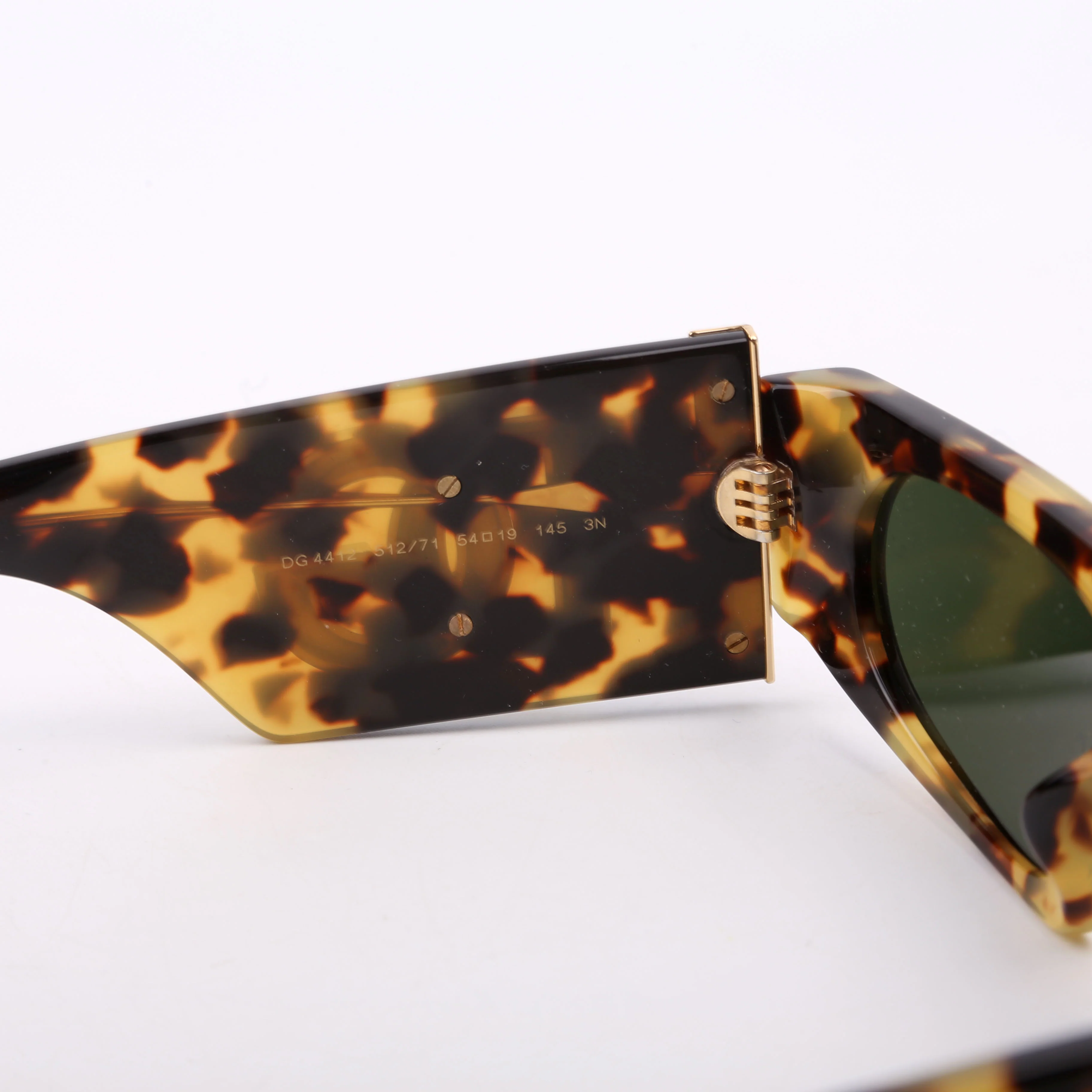 DG4412 Rectangle Sunglasses Brown - Image 5