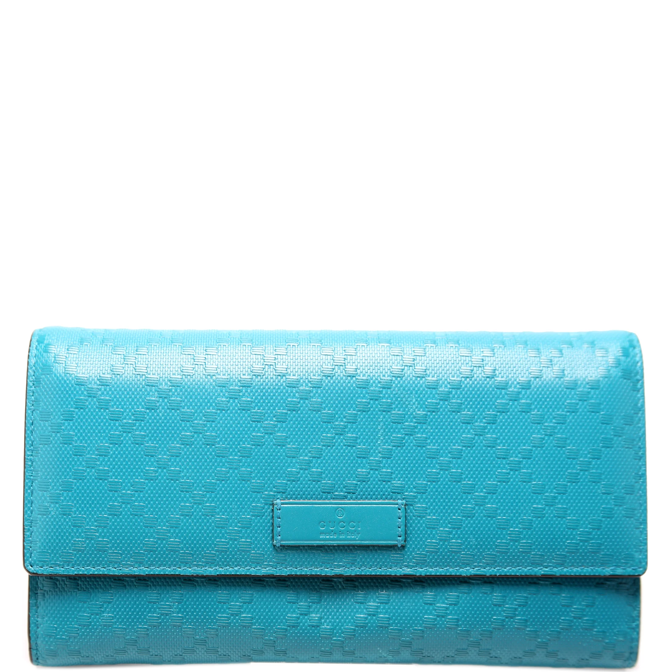 Diamante Long Wallet 354486 Blue