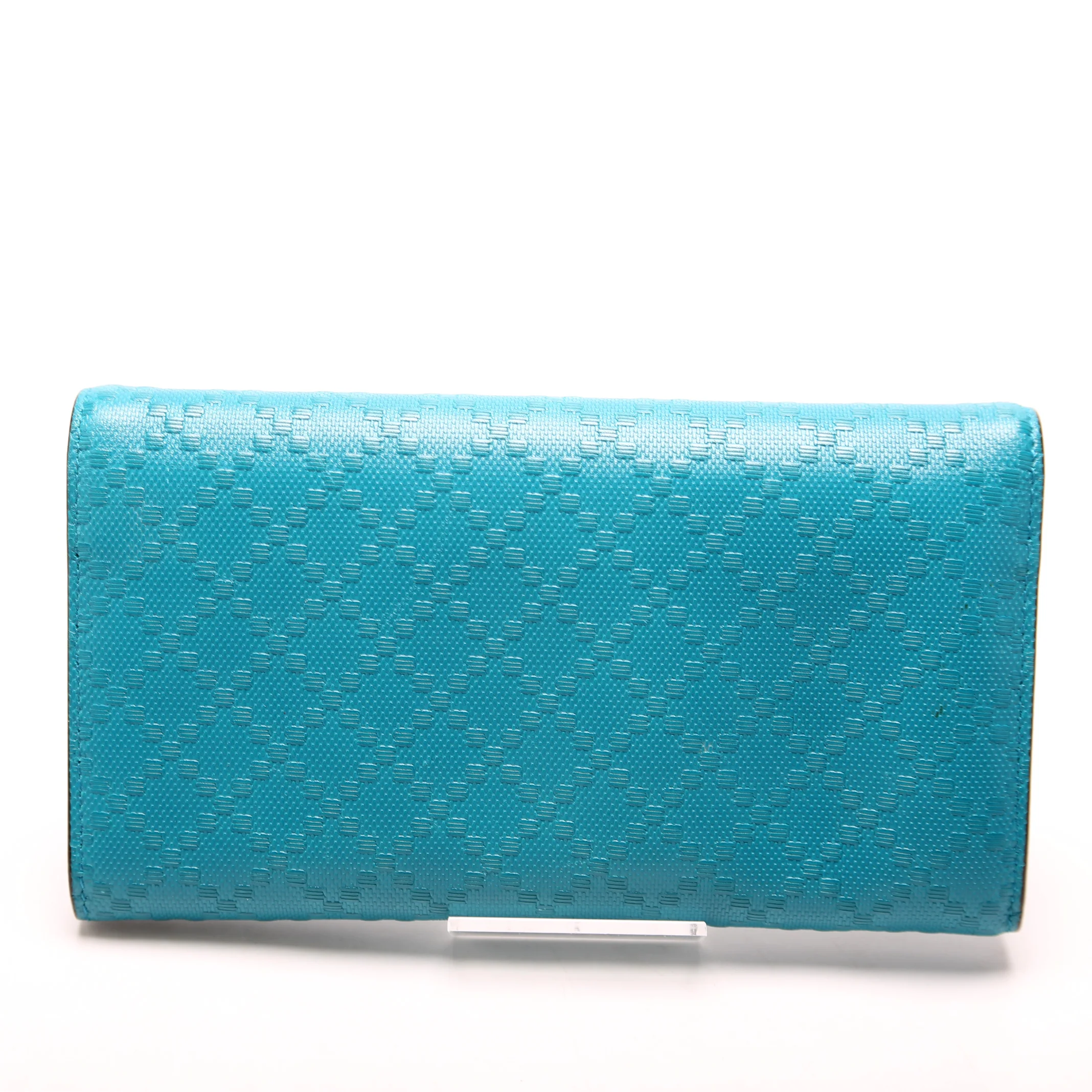 Diamante Long Wallet 354486 Blue - Image 3