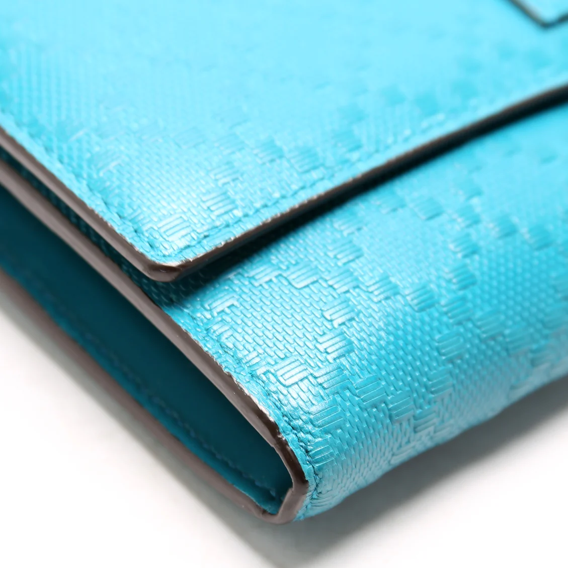 Diamante Long Wallet 354486 Blue - Image 5