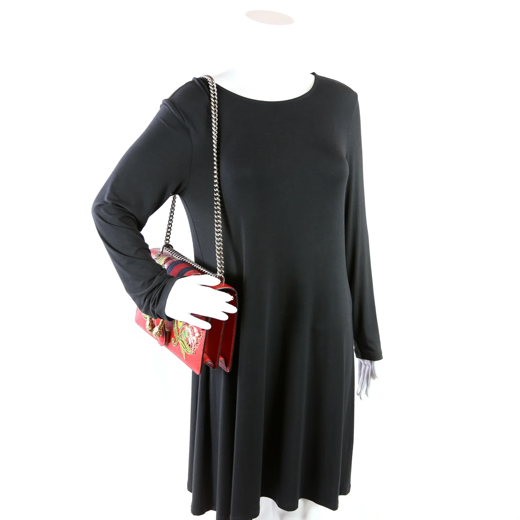 Dionysus Embroidered Leather Shoulder Small - Image 11