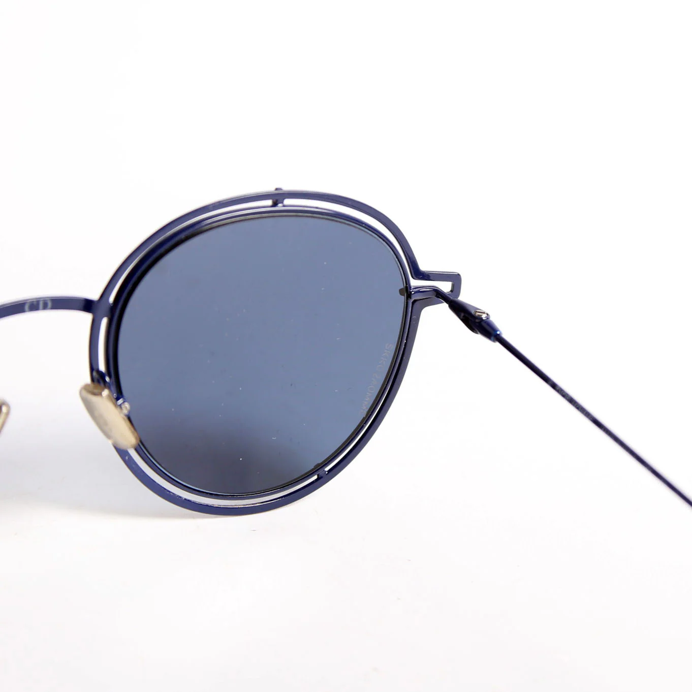DIOR0210S Round Sunglasses Blue - Image 7