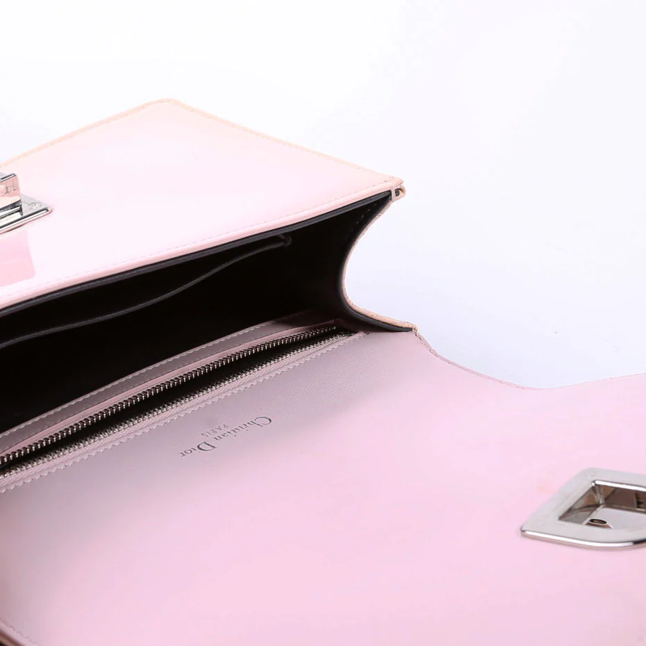 Diorama Patent Micro-Cannage Pink - Image 12
