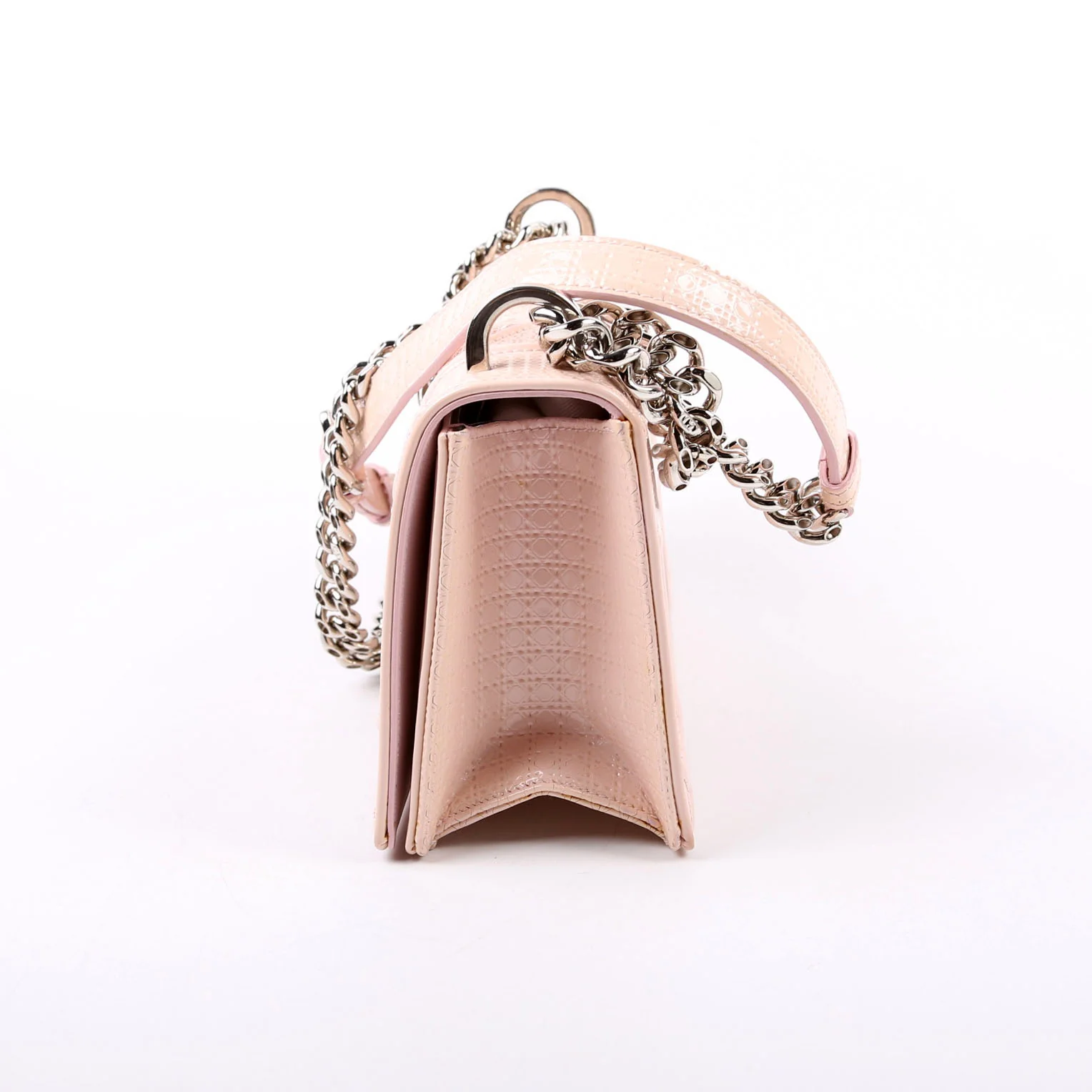 Diorama Patent Micro-Cannage Pink - Image 4