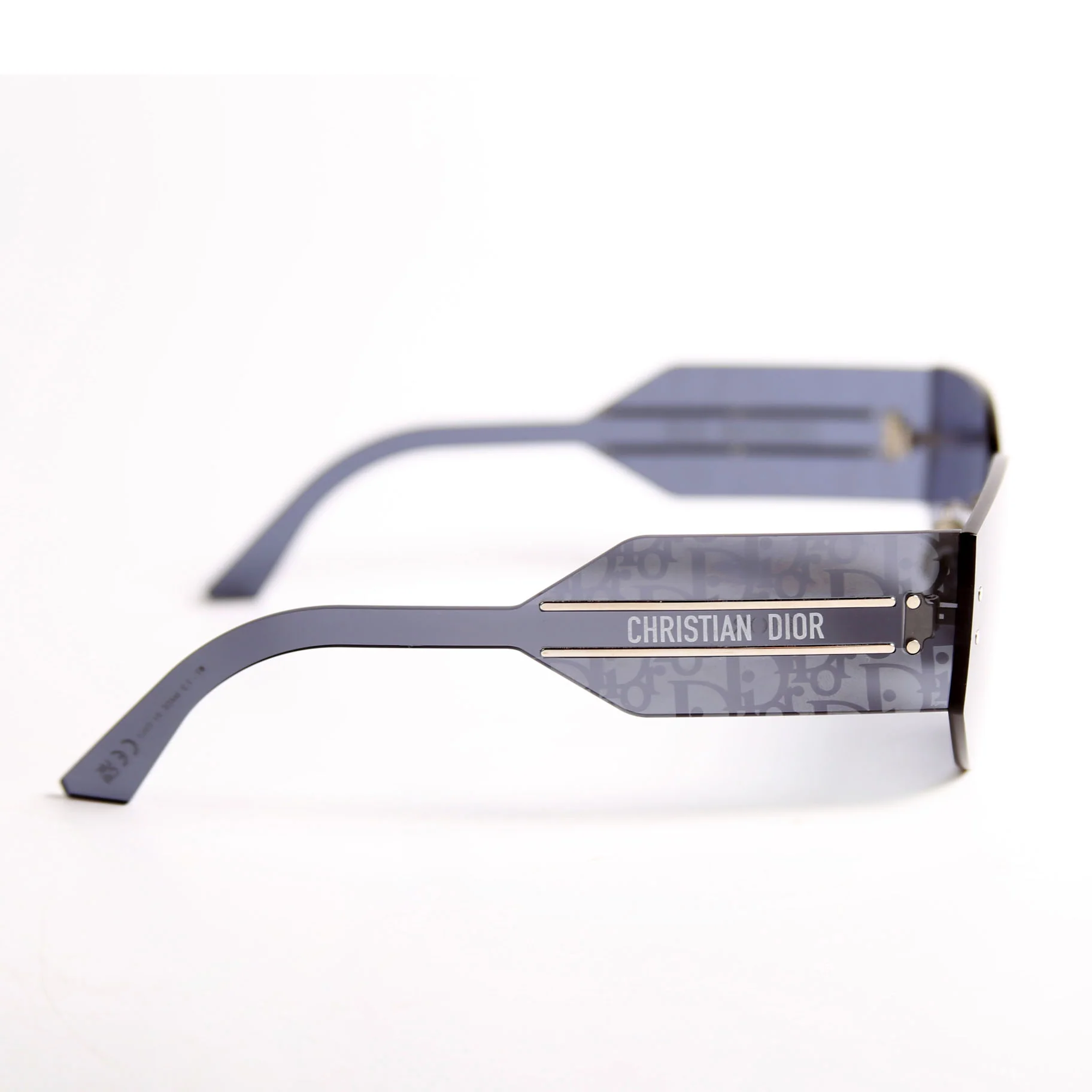 Diorclub M5U Oblique Lens Sunglasses Black - Image 3