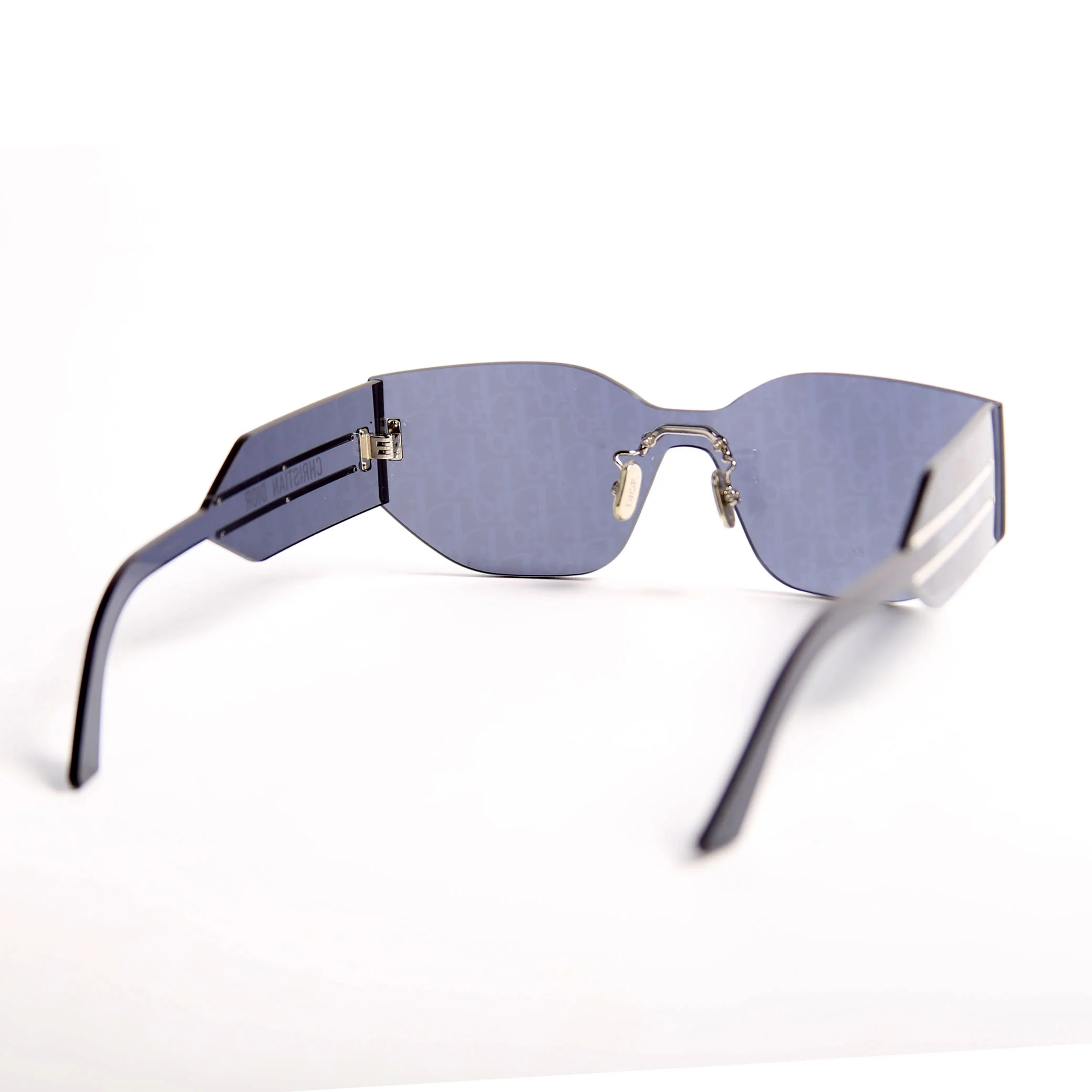 Diorclub M5U Oblique Lens Sunglasses Black - Image 4