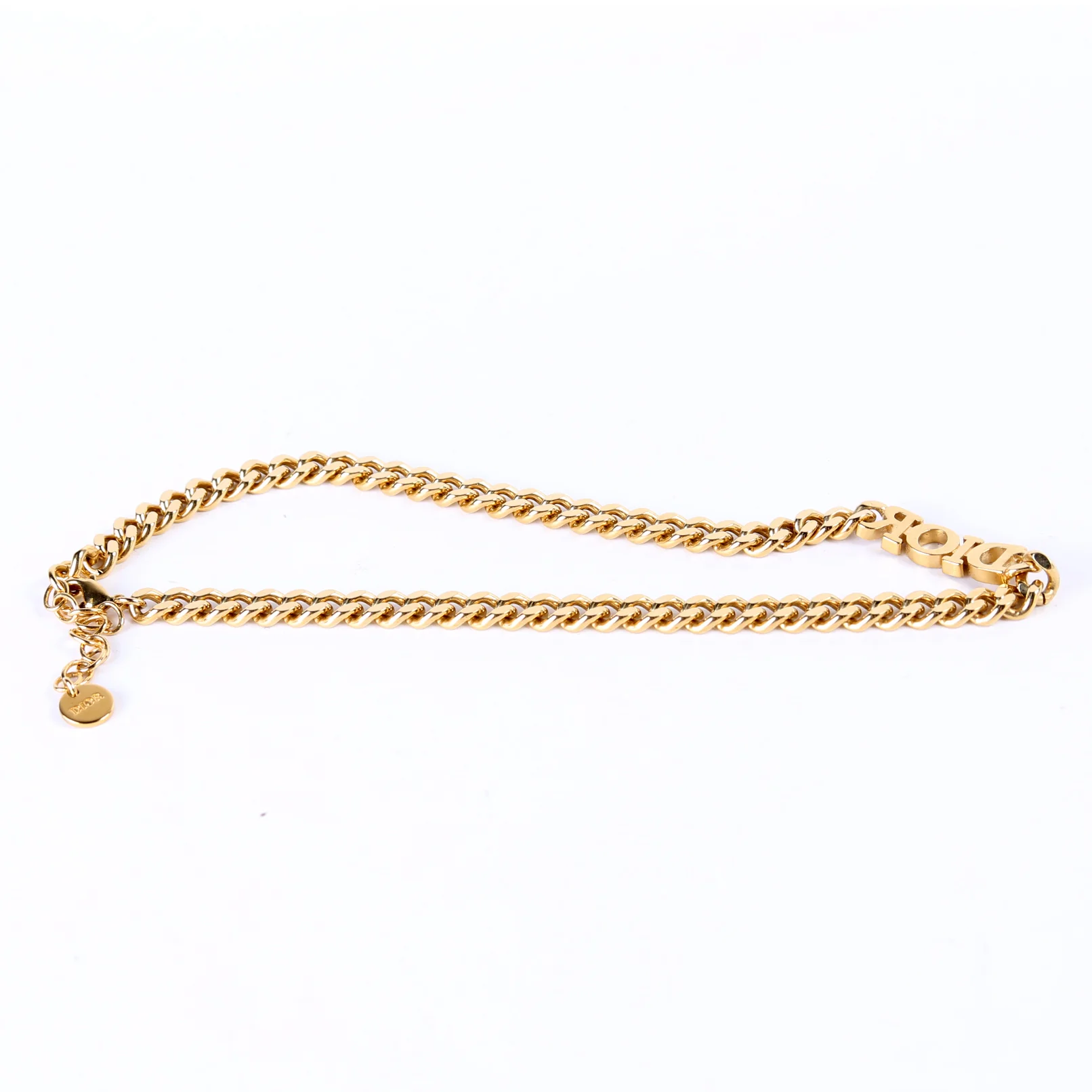 Dio(R)evolution Crystal Choker Necklace Gold - Image 5