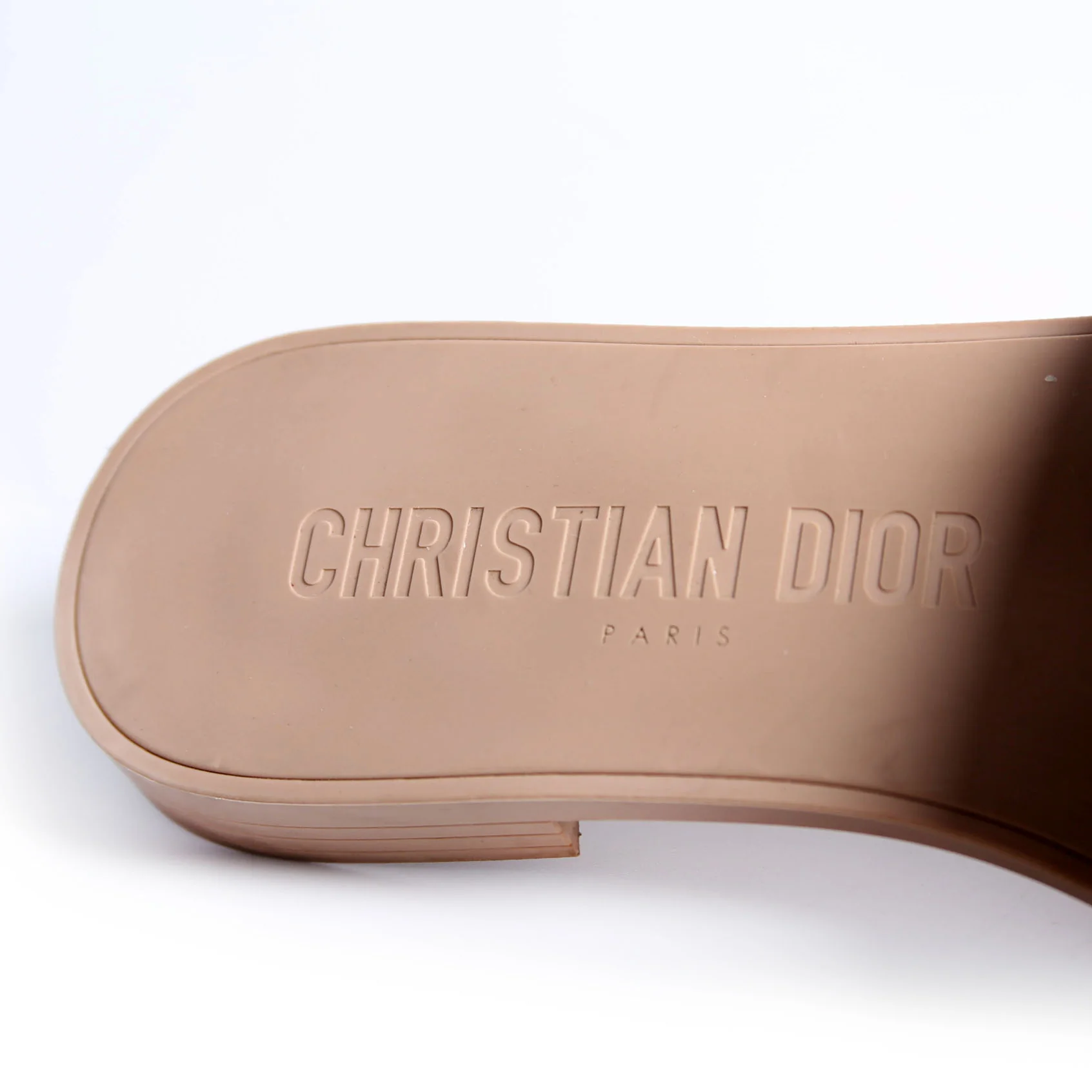 Diorevolution Slides Size 39 Tan - Image 8