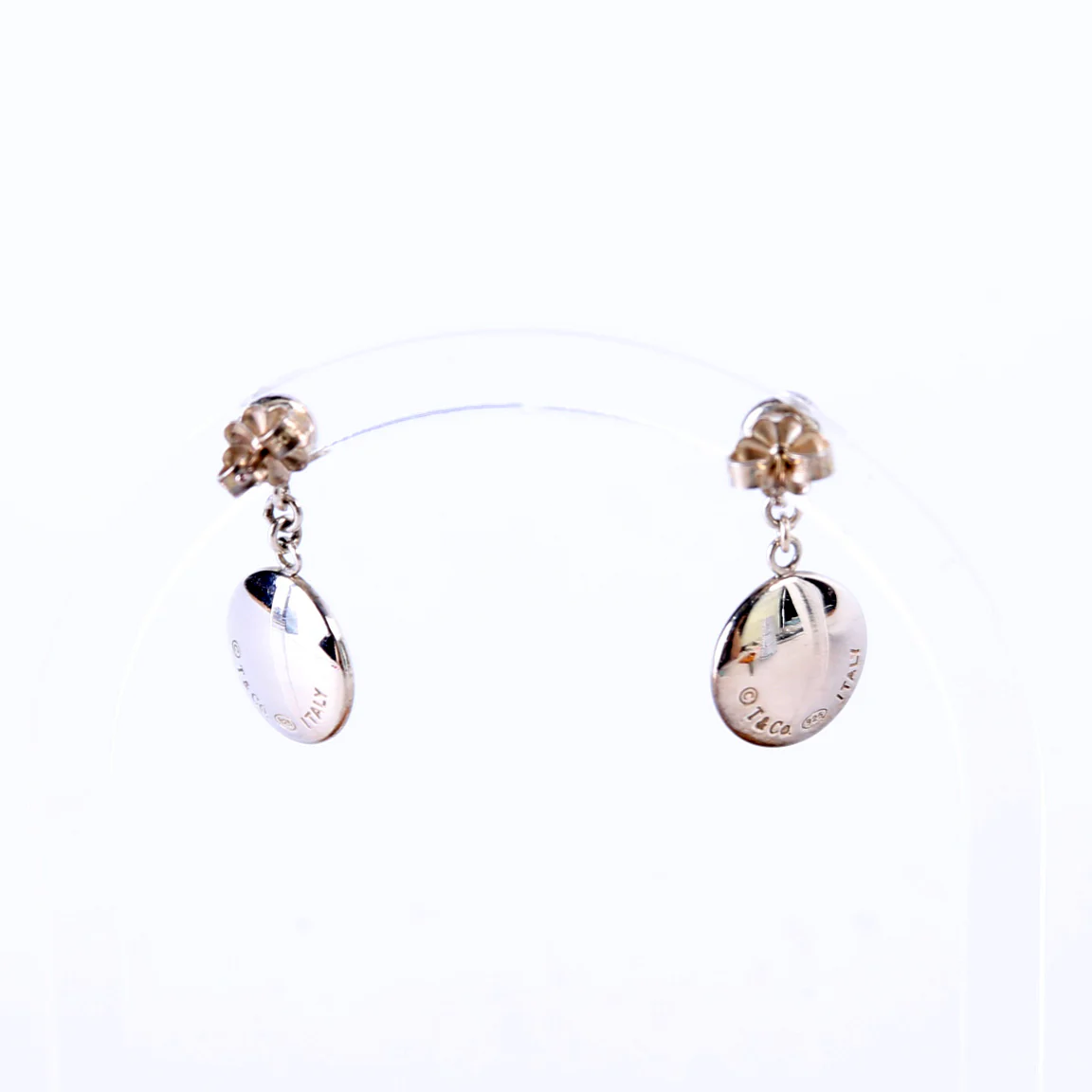 Disc Dangle Earrings 925 - Image 3