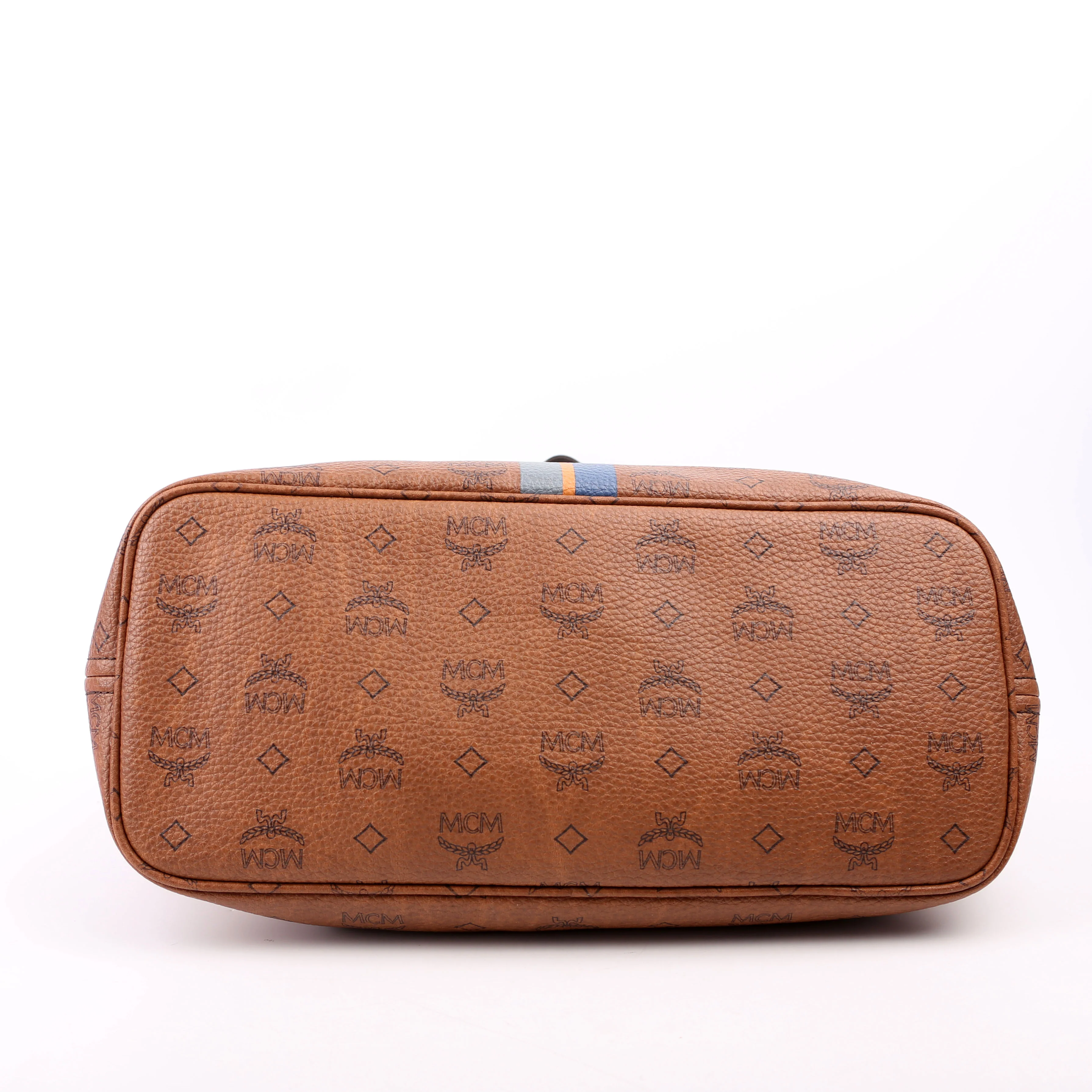Dog Bone Visetos Shopper Tote Brown - Image 4