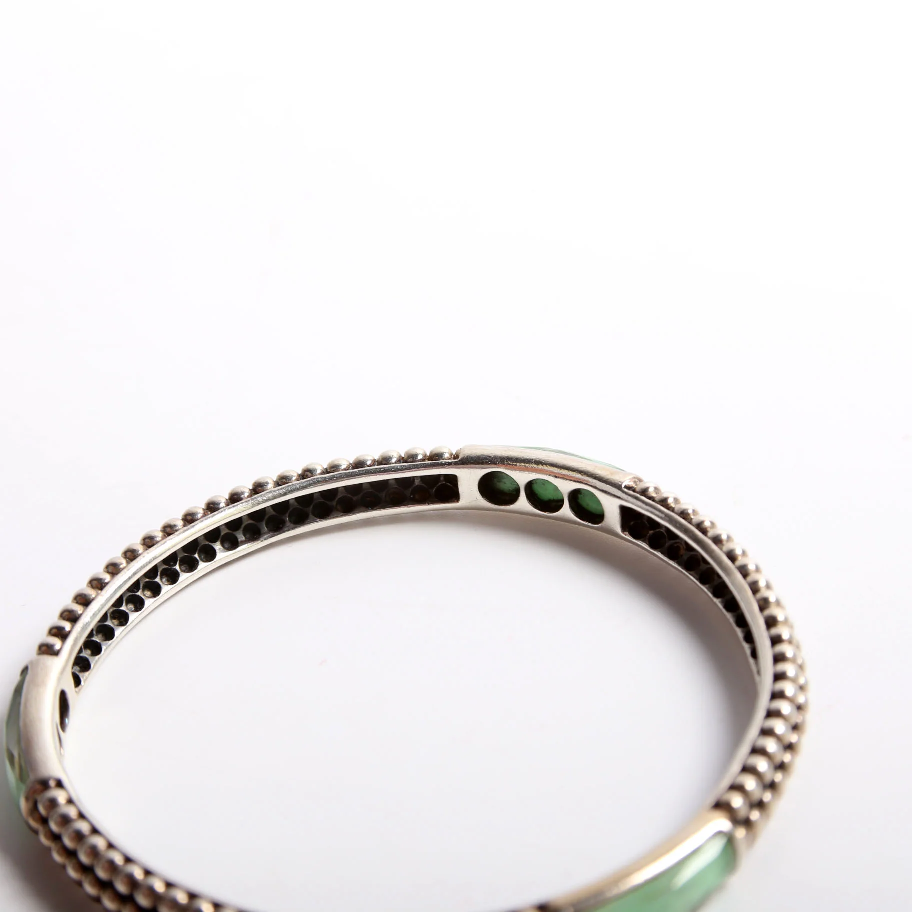Double Maya Bangle Charoite/925 - Image 3