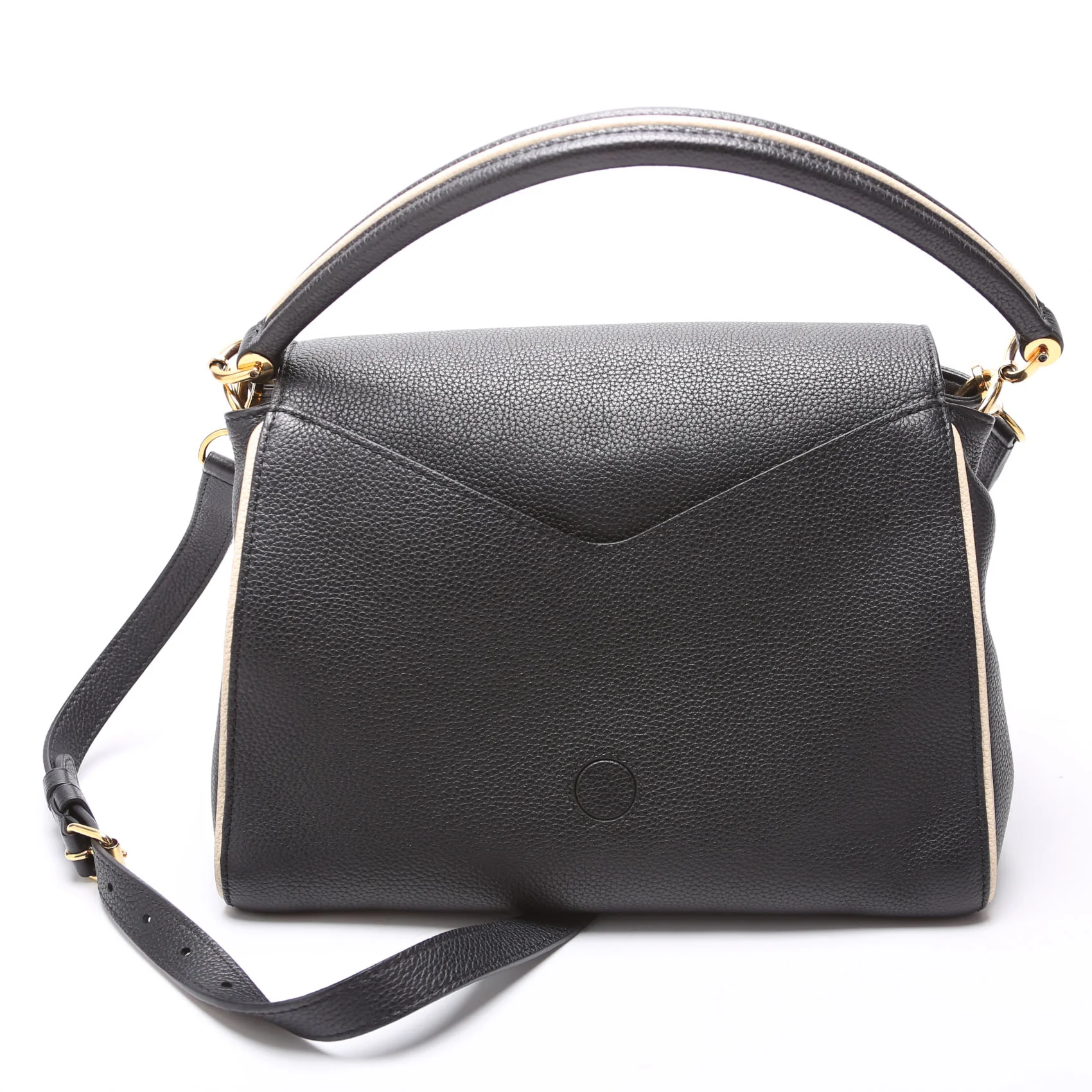 Double V Leather Black - Image 3