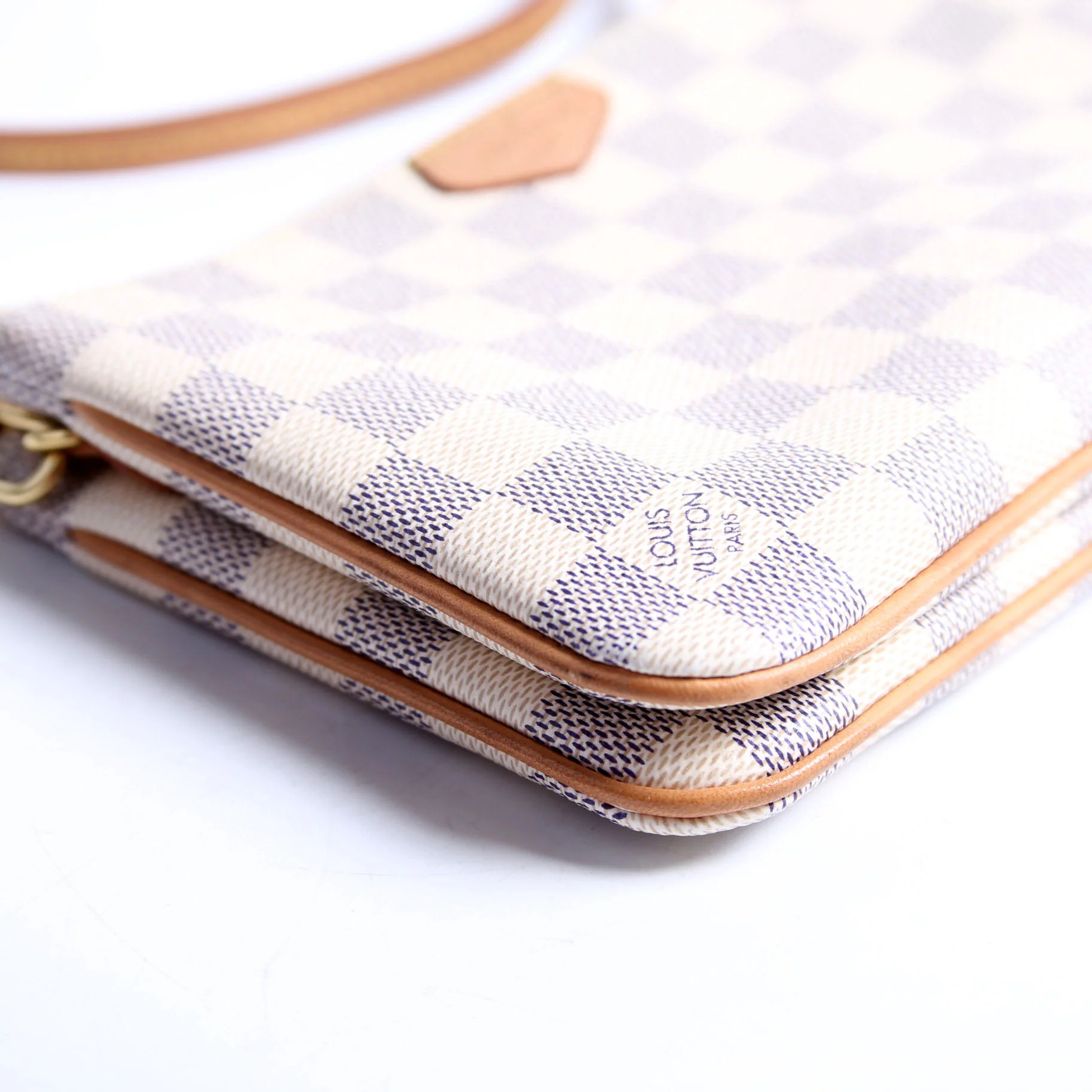 Double Zip Pochette Azur - Image 4