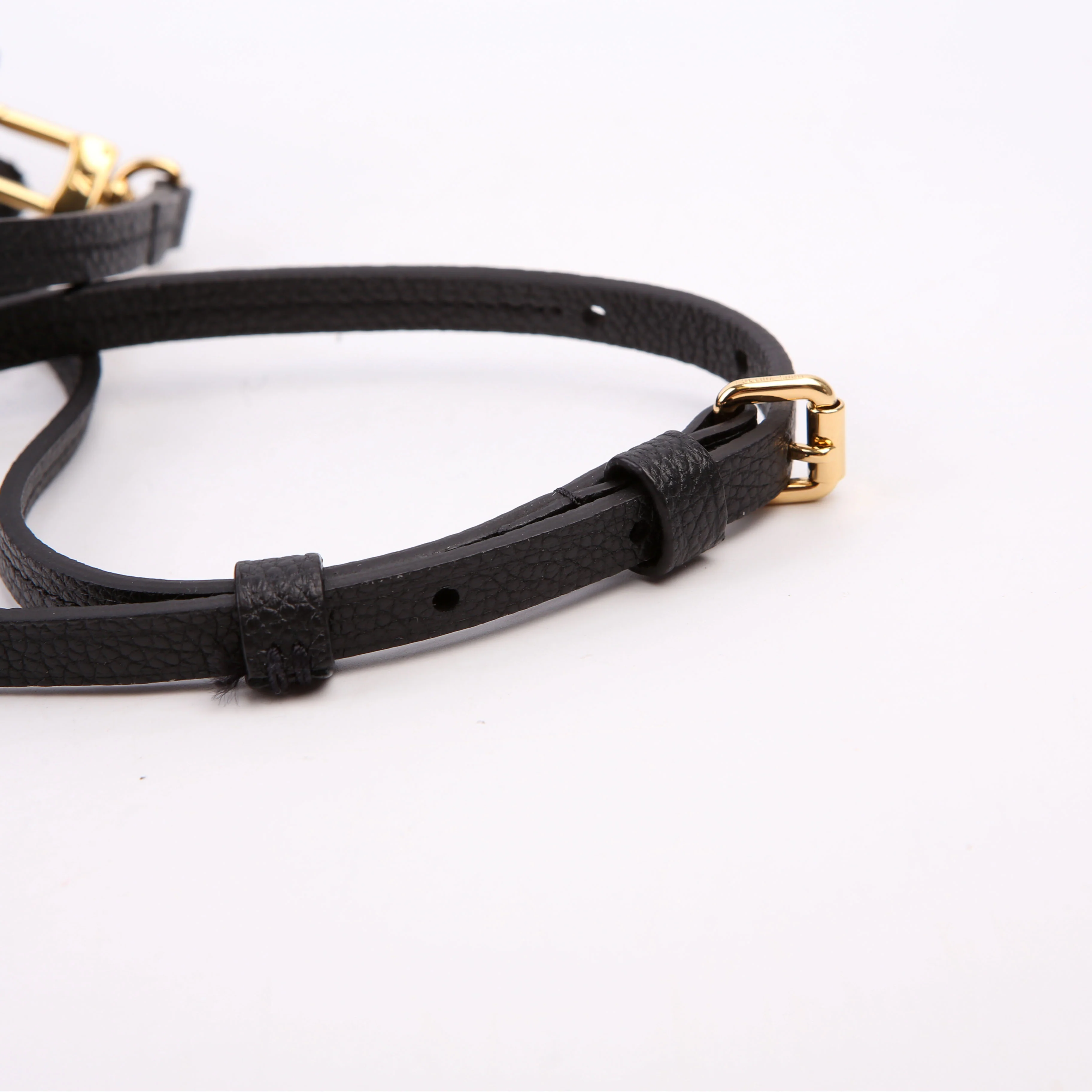 Double Zip Pochette Bicolor Empreinte Black - Image 7