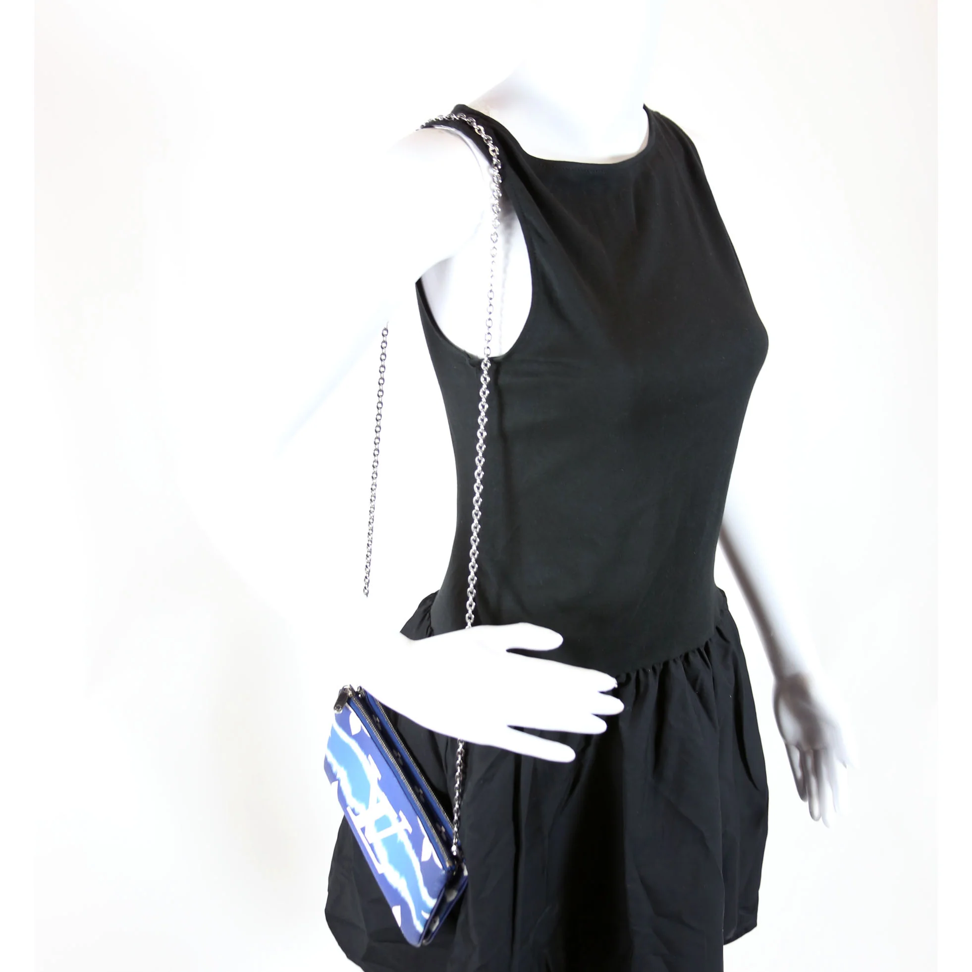 Double Zip Pochette Escale Blue - Image 10