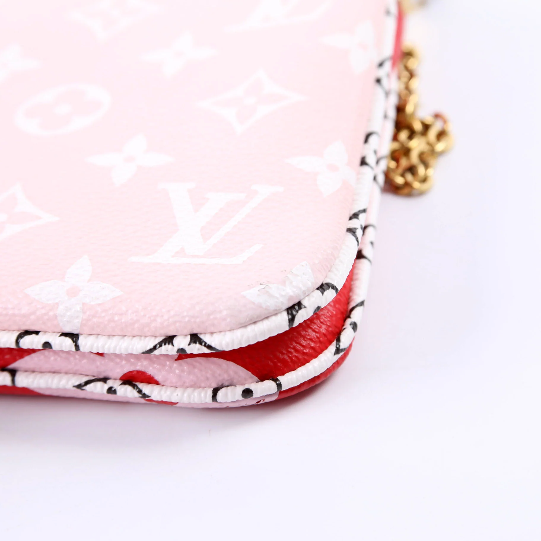 Double Zip Pochette Giant Reverse Monogram - Image 8