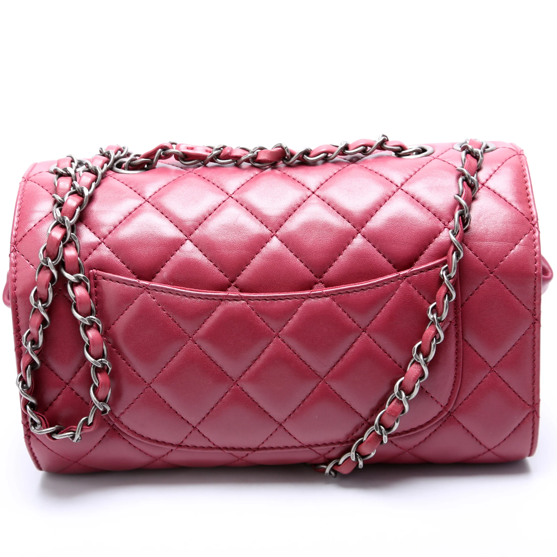 Drawstring Shopping Bag Lambskin - Image 3