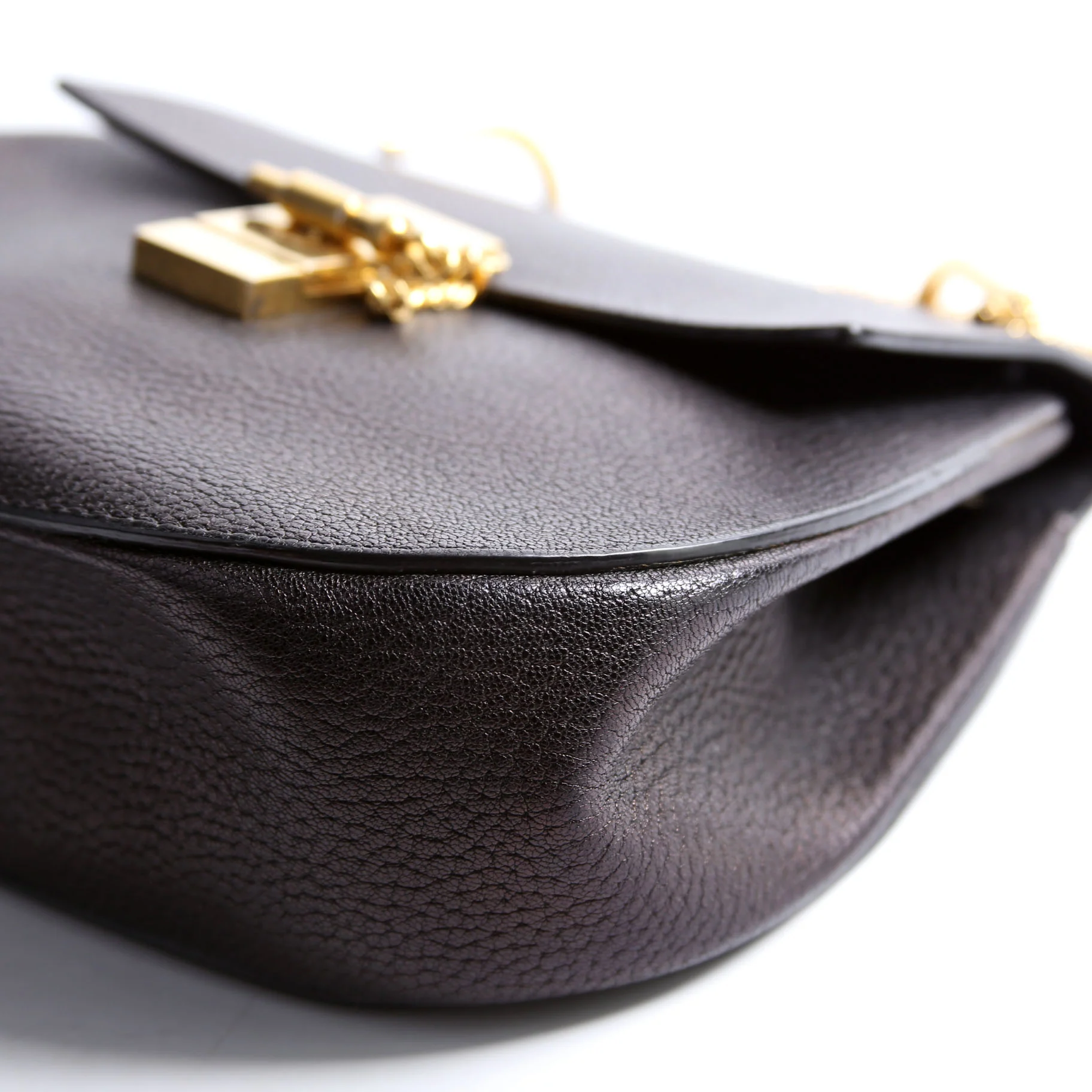 Drew Crossbody Small Black/Gold - Image 5