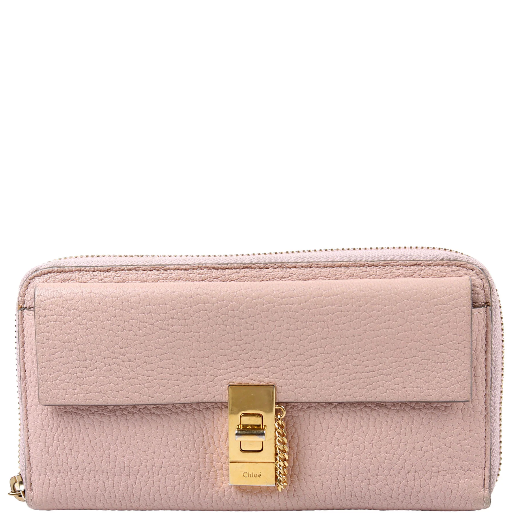 Drew Long Wallet Pink