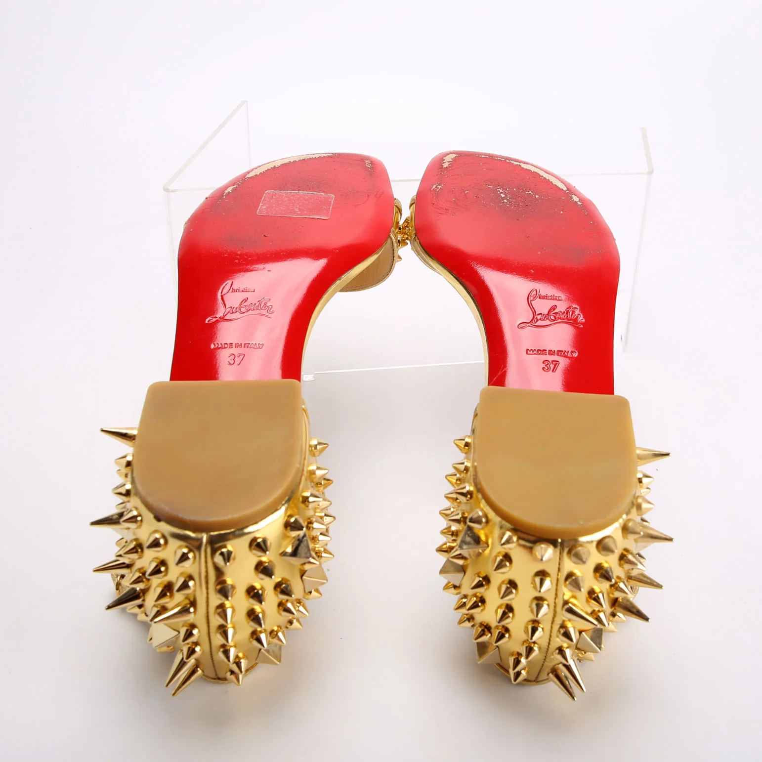 Druide Flats Sandals Gold - Image 12