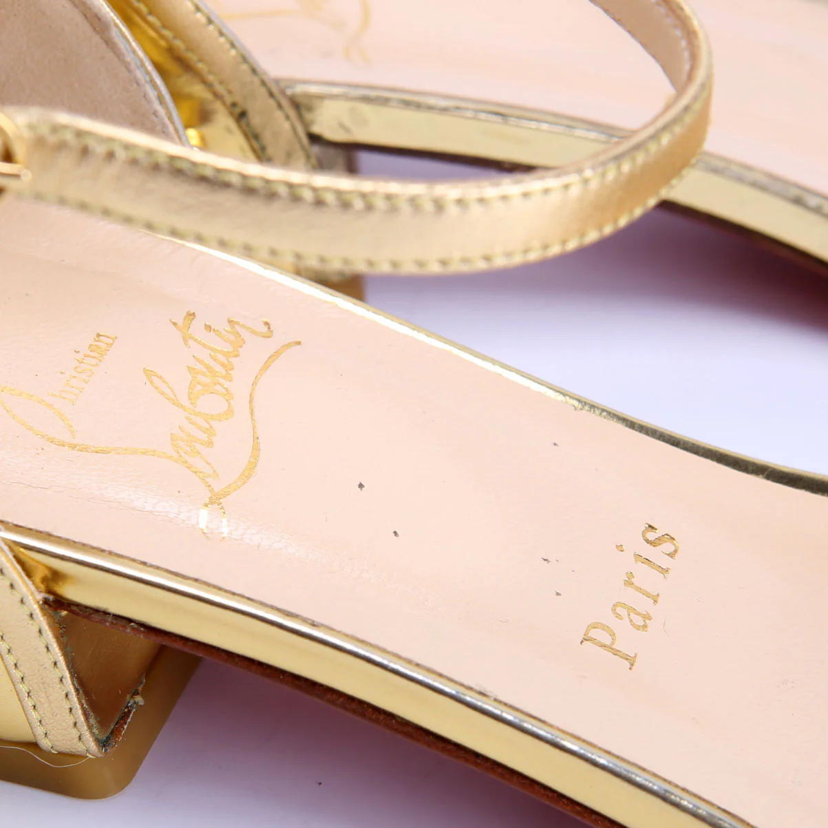 Druide Flats Sandals Gold - Image 5