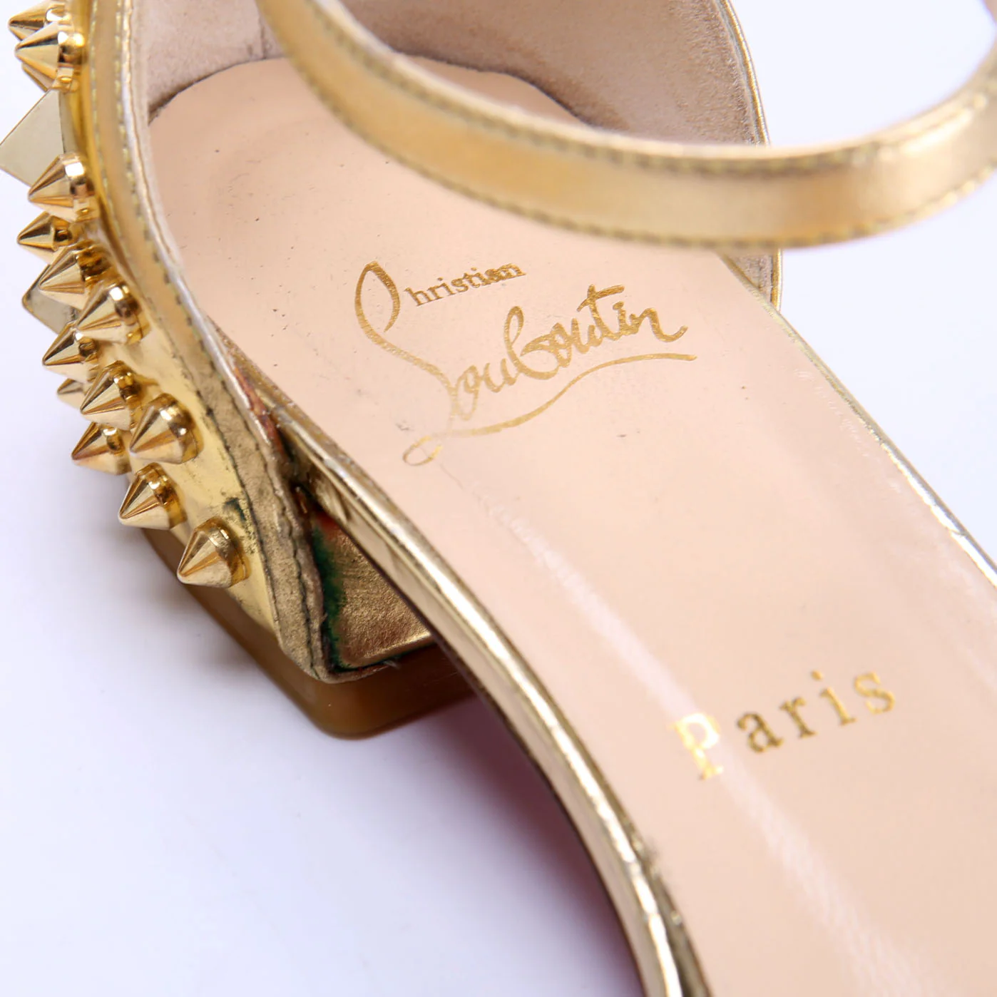 Druide Flats Sandals Gold - Image 6