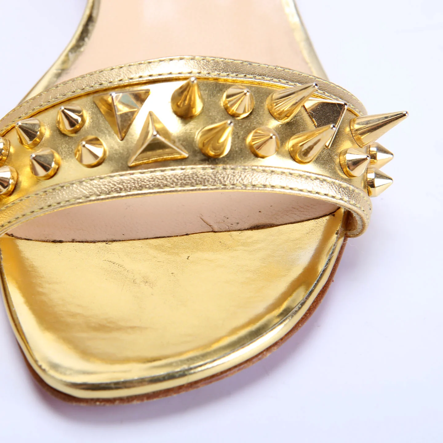 Druide Flats Sandals Gold - Image 7