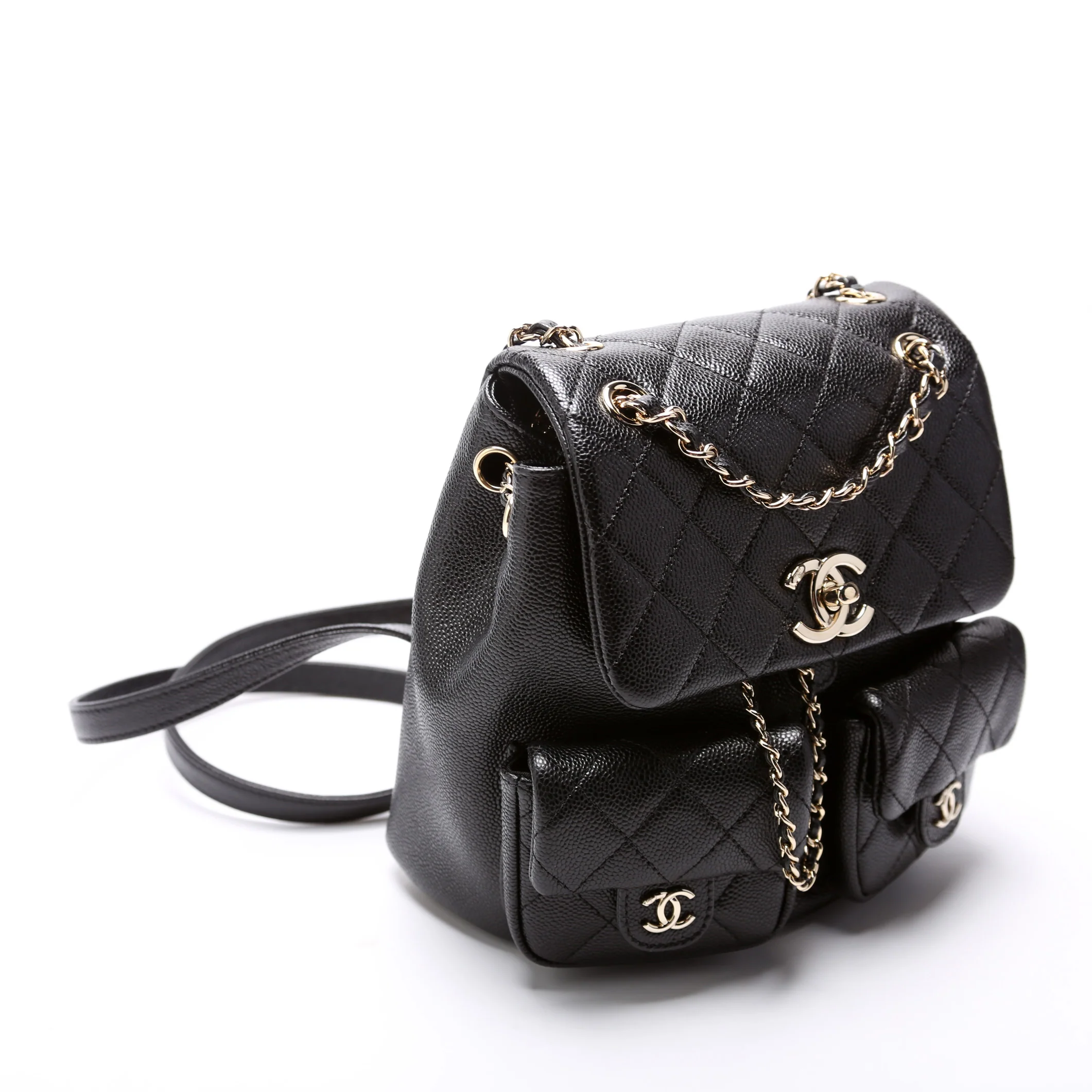 Duma Pocket Small Backpack Caviar RFID - Image 2